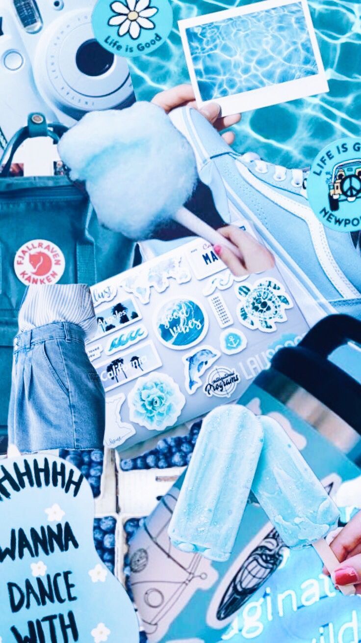 Aesthetic VSCO Blue Wallpapers Wallpaper Cave