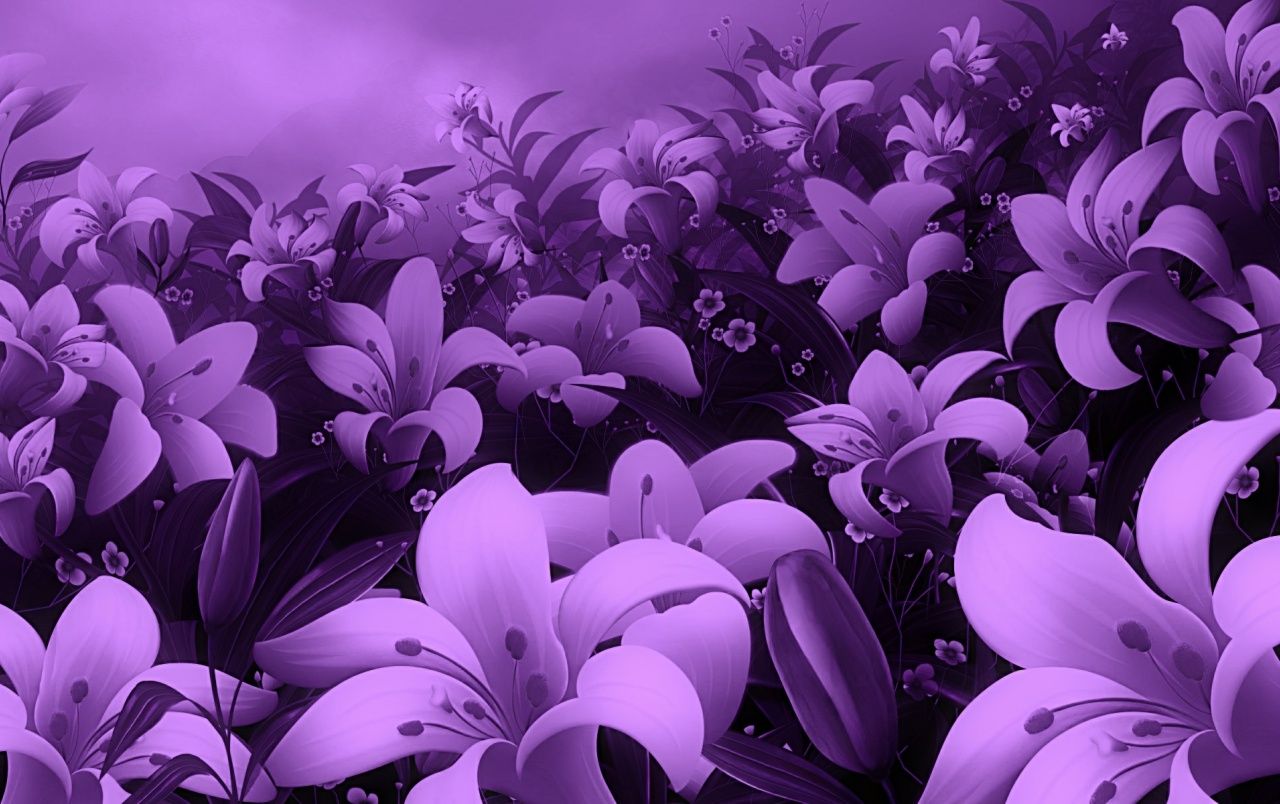 Anime Flower Wallpapers Wallpaper Cave