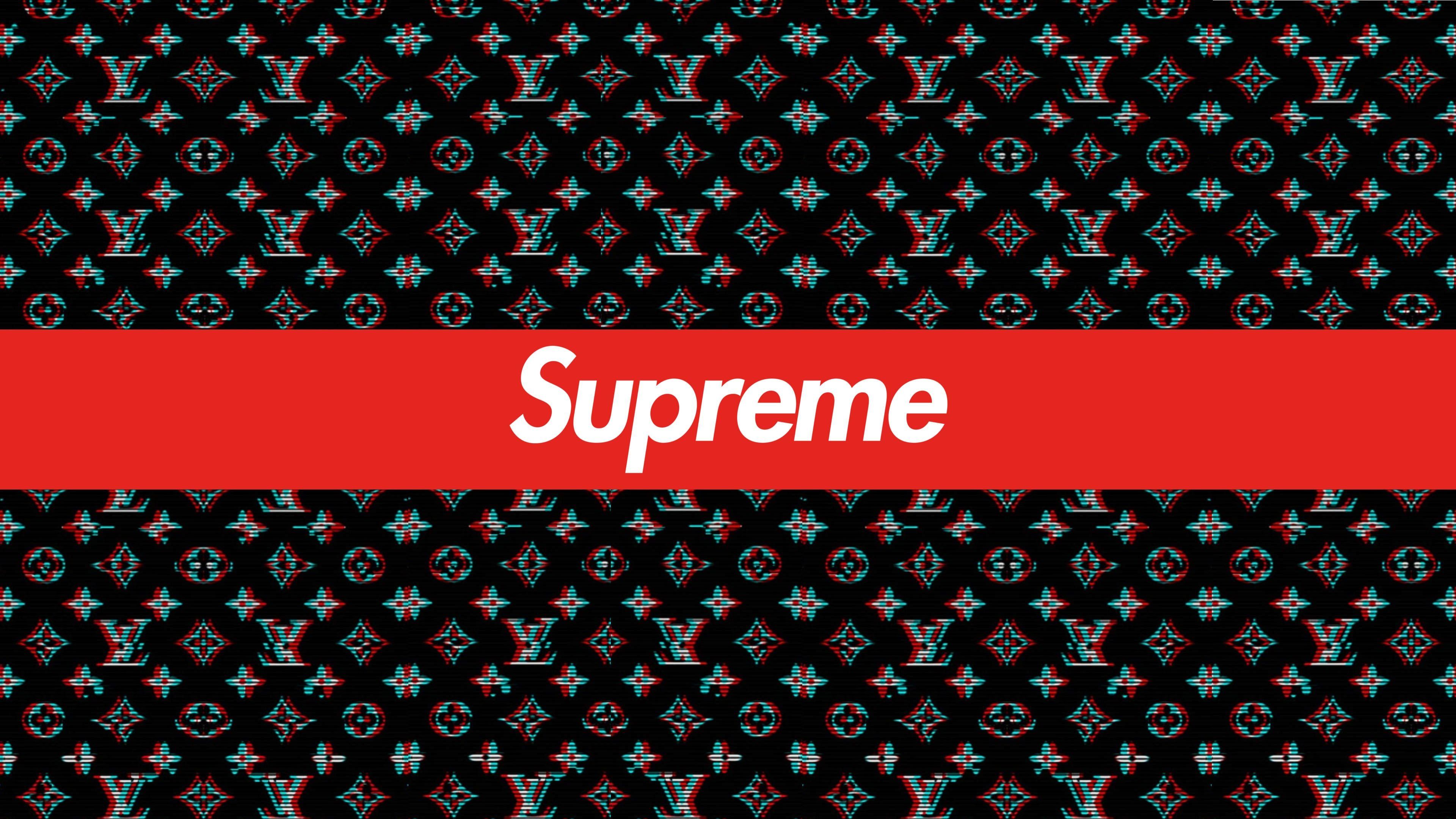 Supreme Desktop Louis Vuitton Wallpapers Wallpaper Cave