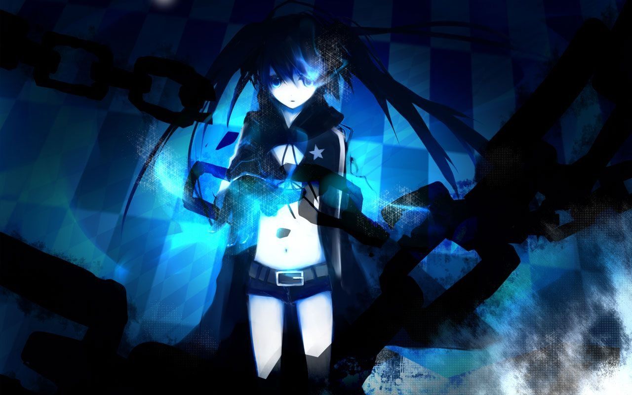 Blue Anime Girl Aesthetic Wallpapers Wallpaper Cave