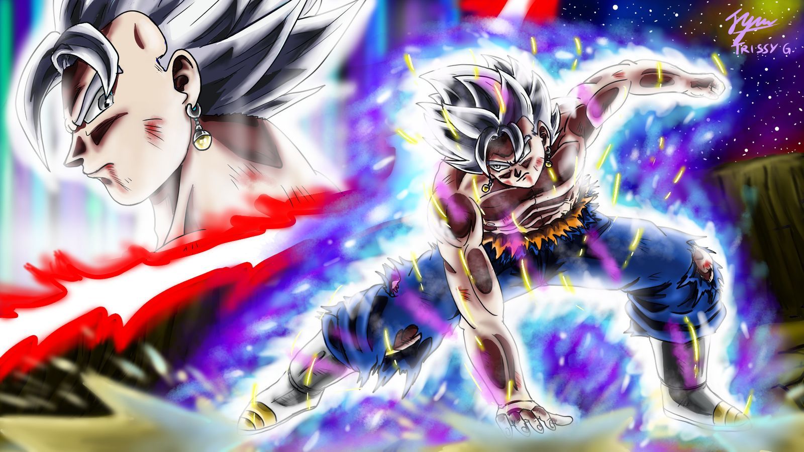 Vegito Xeno Wallpapers Wallpaper Cave