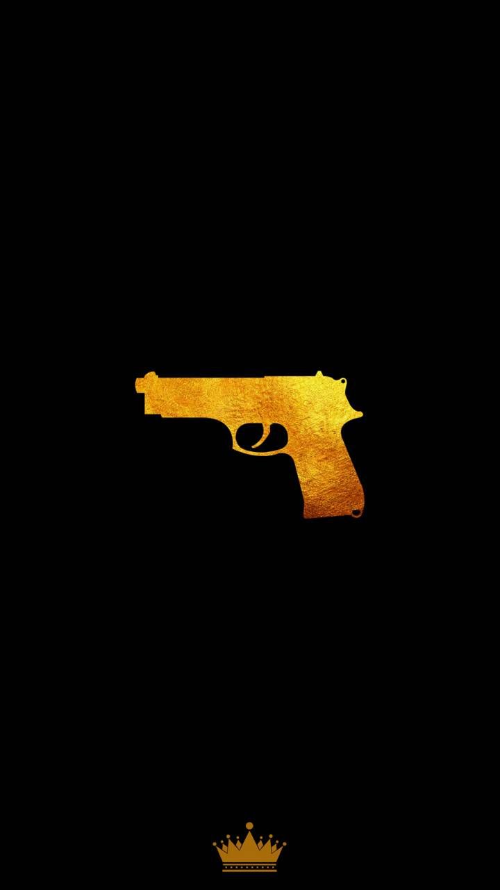 Gold Gun Wallpapers Wallpaper Cave