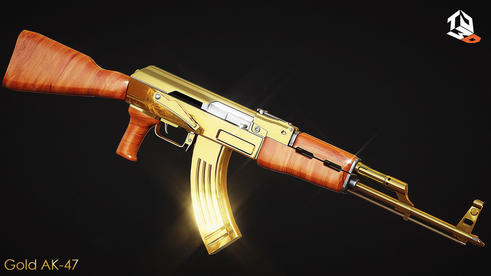 Gold Gun Wallpapers Wallpaper Cave