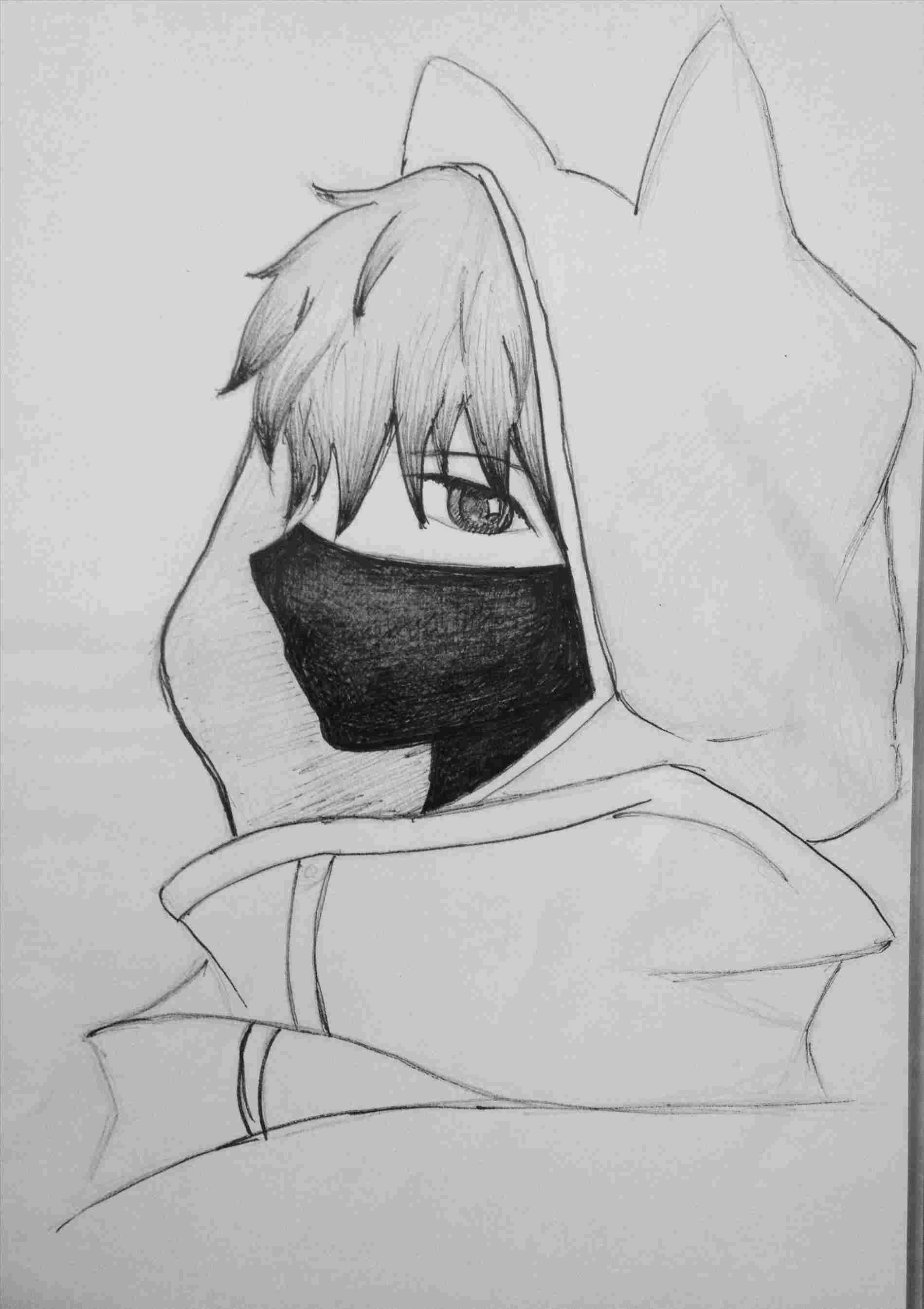 Pencil Sketch Cute Easy Anime Boy Drawing anotherwiens