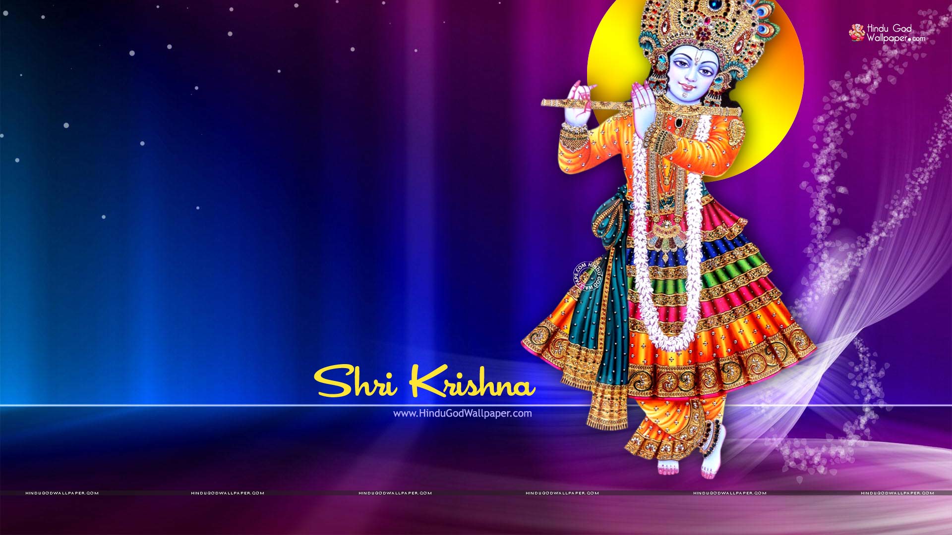 Shri Krishna 1080p Desktop Wallpapers Wallpaper Cave