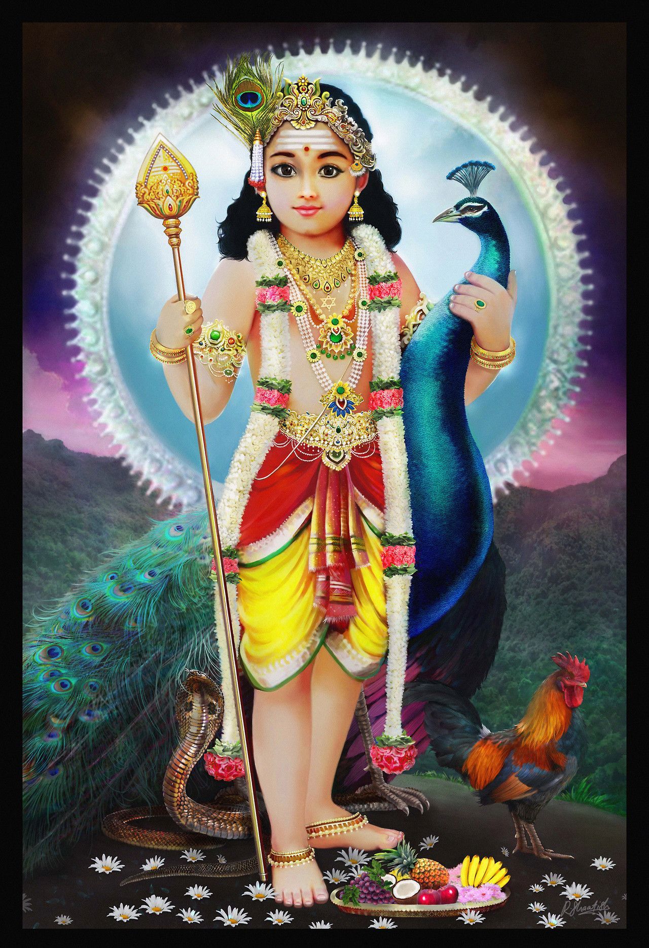 Lord Muruga 3D Wallpapers Wallpaper Cave