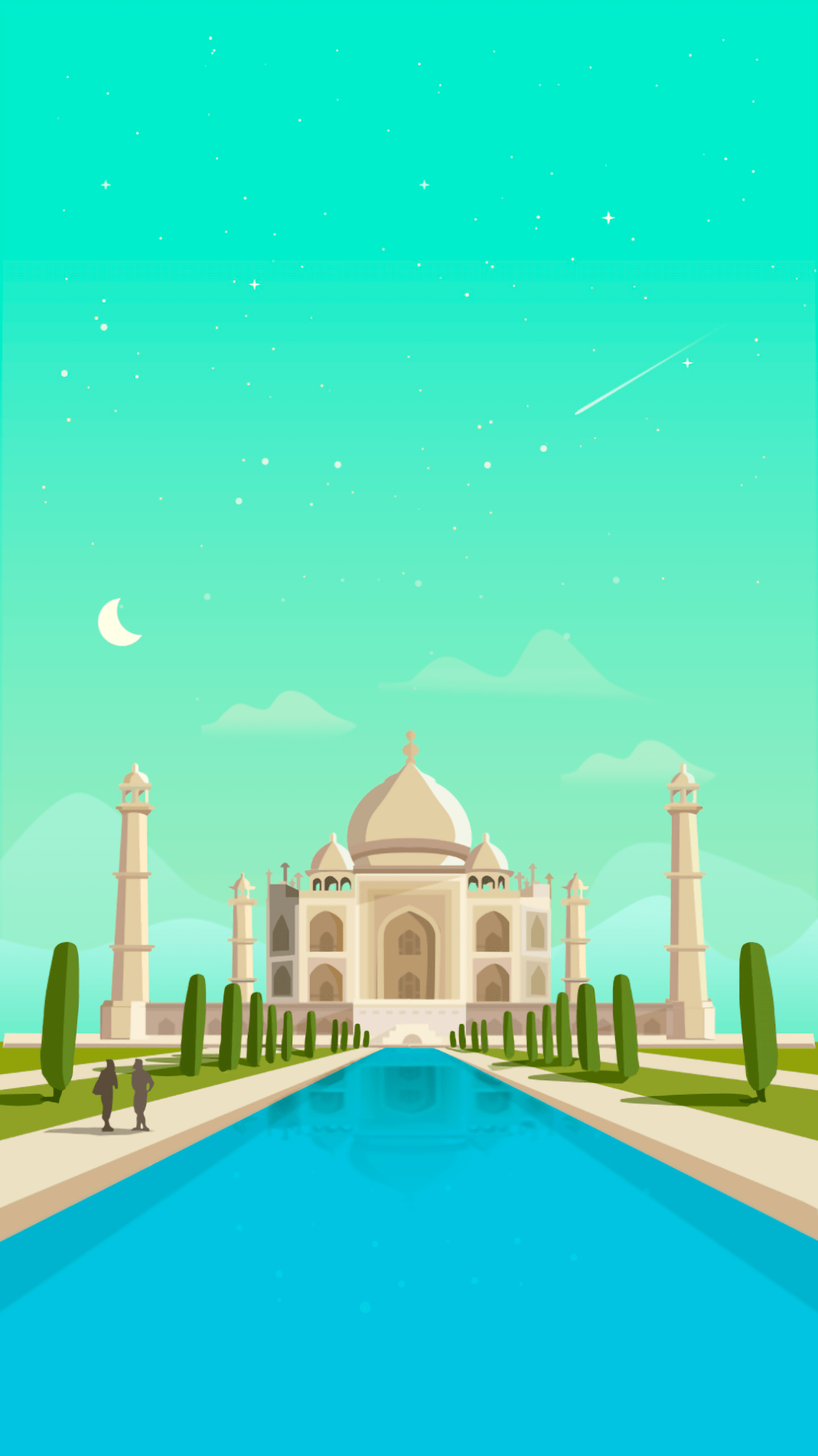 Taj Mahal Evening Mobile HD Wallpapers Wallpaper Cave