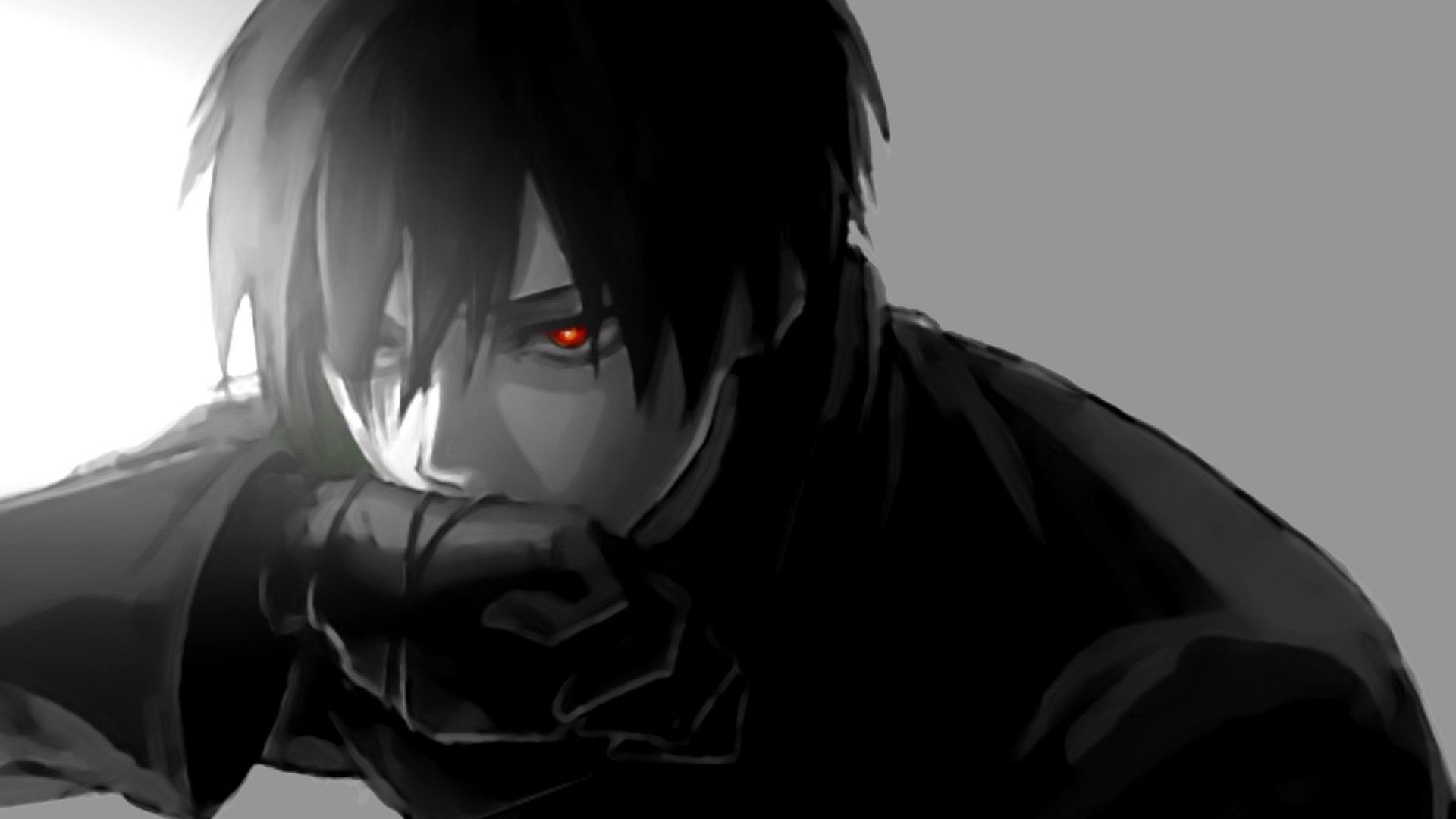 Cool Anime Boys With Black Hair And Eyes Wallpapers - Wallpaper Cave
