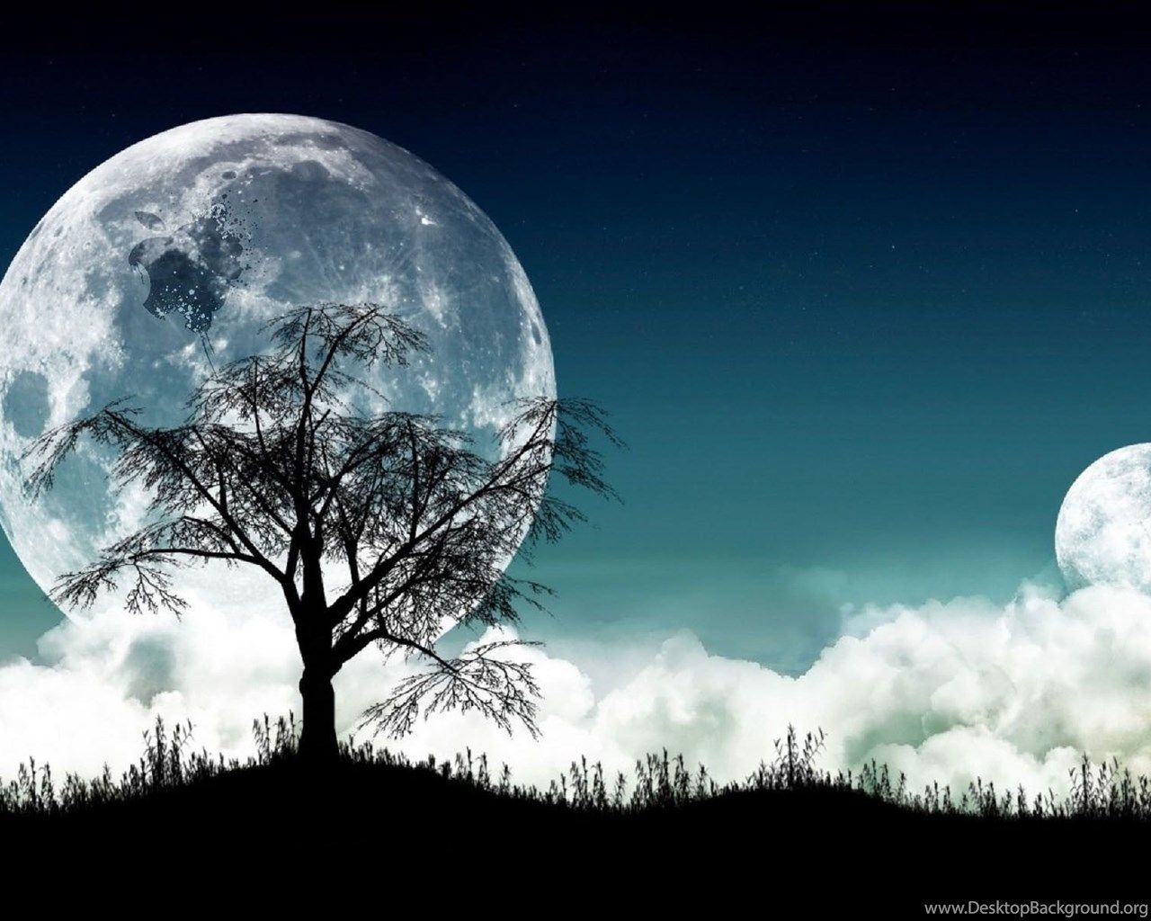 Fantasy Moonlight Wallpapers Wallpaper Cave