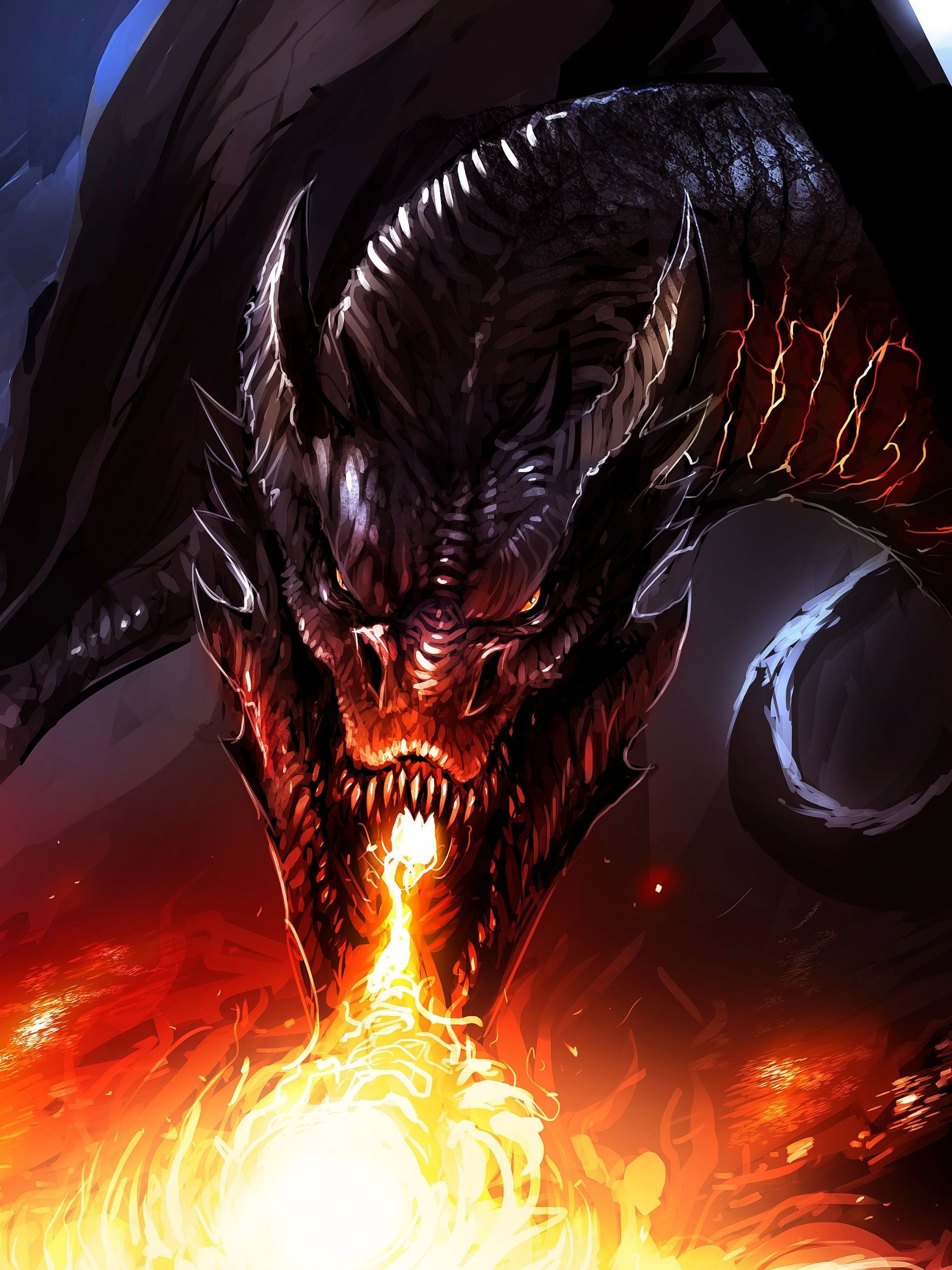 Red Dragon iPhone Wallpapers Wallpaper Cave