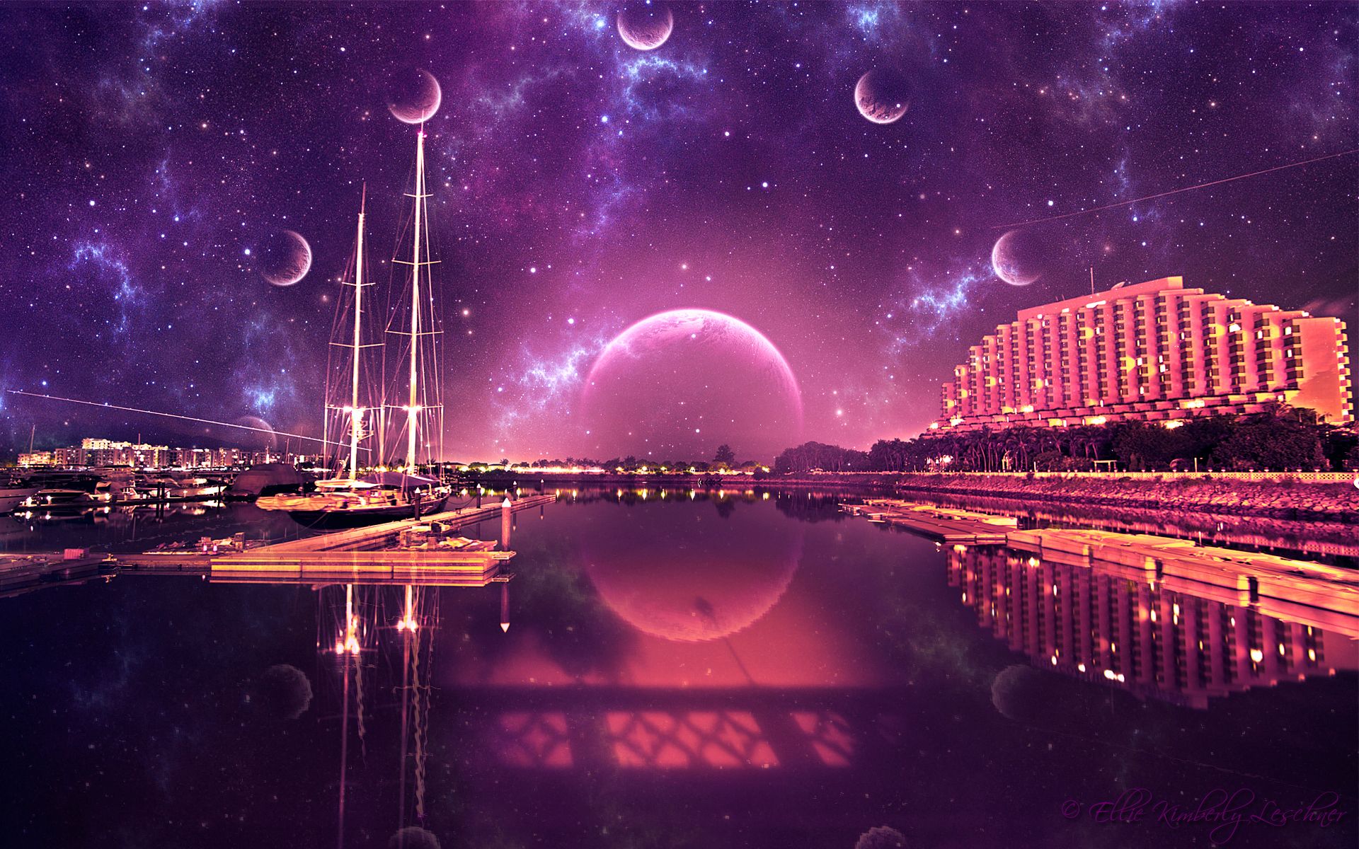 Pink City Desktop Ps4 Wallpapers Wallpaper Cave