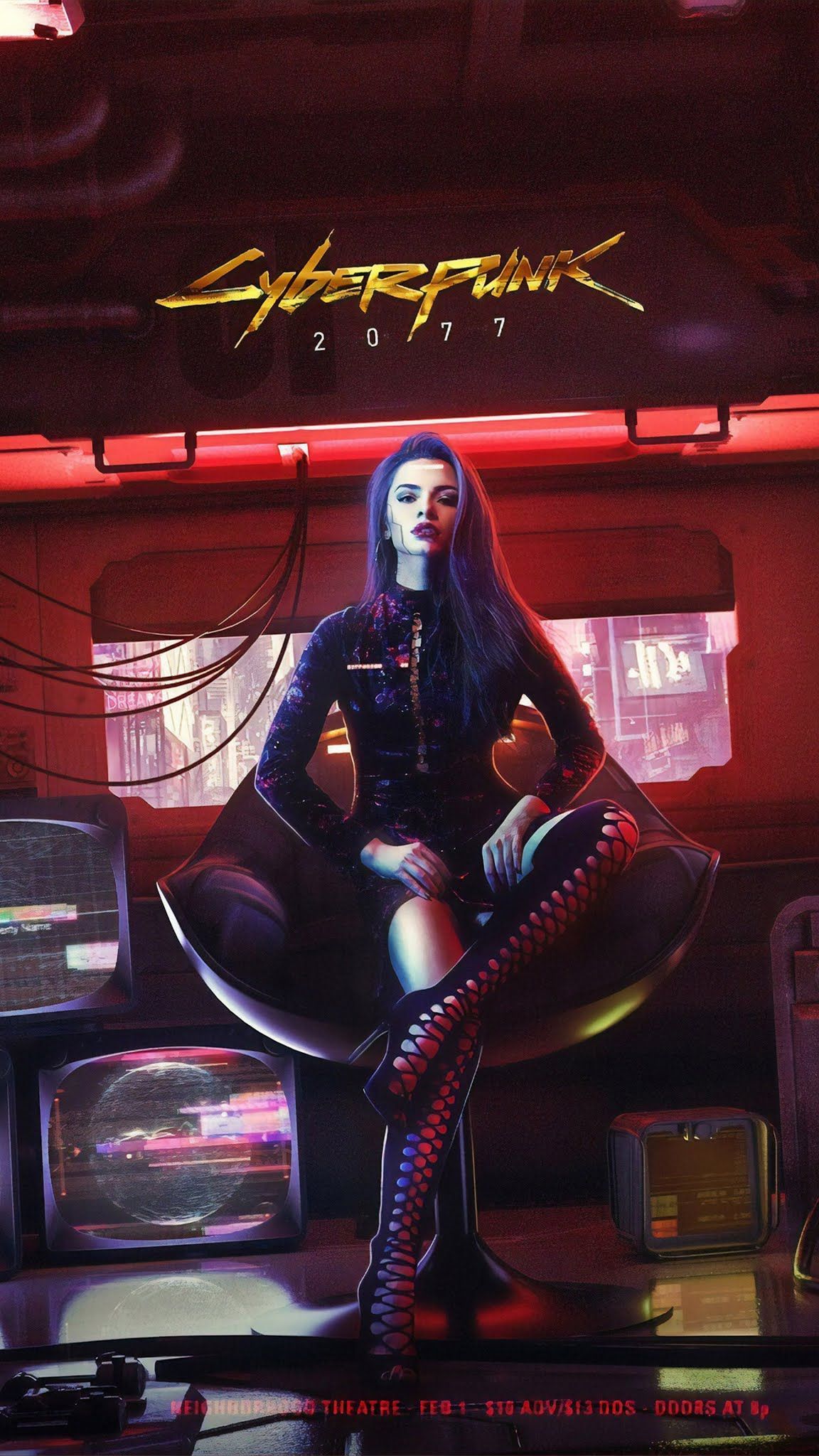 Cyberpunk 2077 Mobile HD Wallpapers Wallpaper Cave