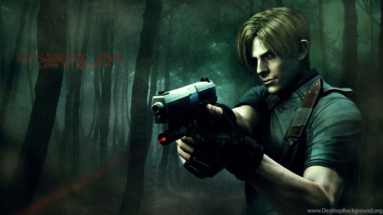 Leon Kennedy Desktop Wallpapers Wallpaper Cave