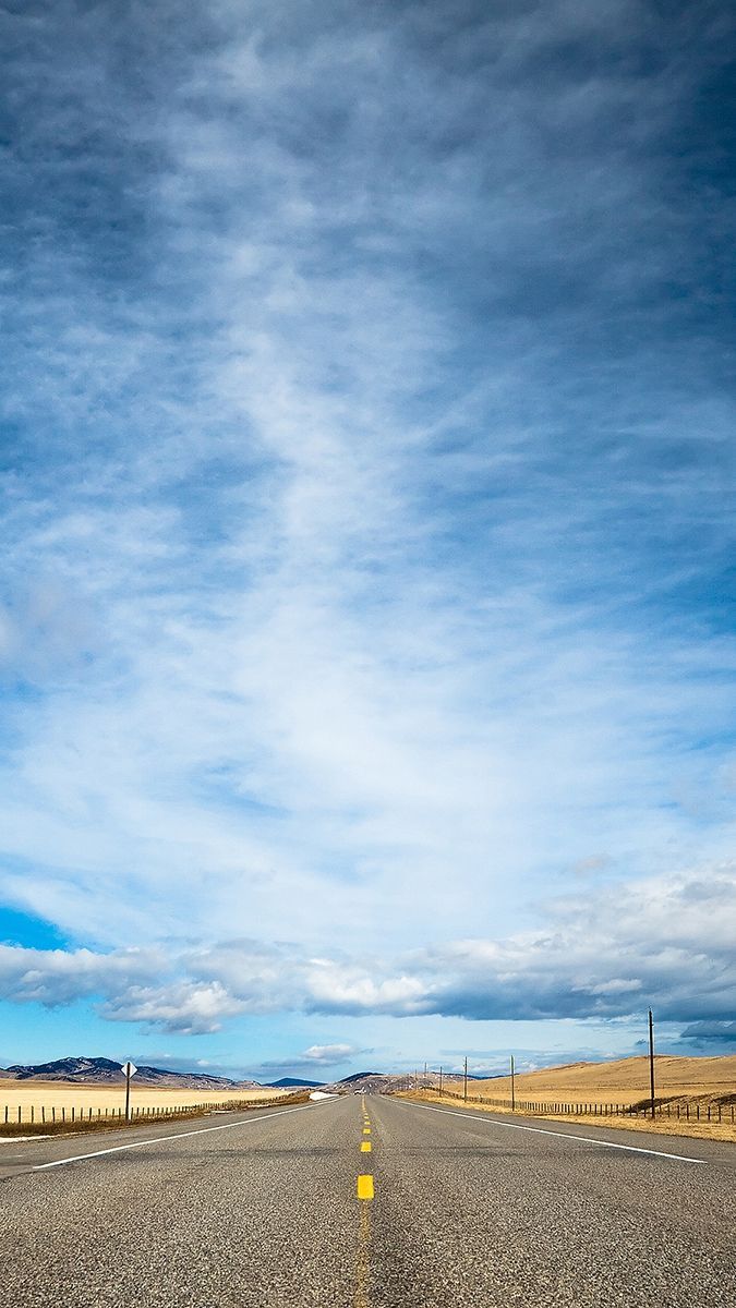 Blue Sky And Road Wallpapers Wallpaper Cave