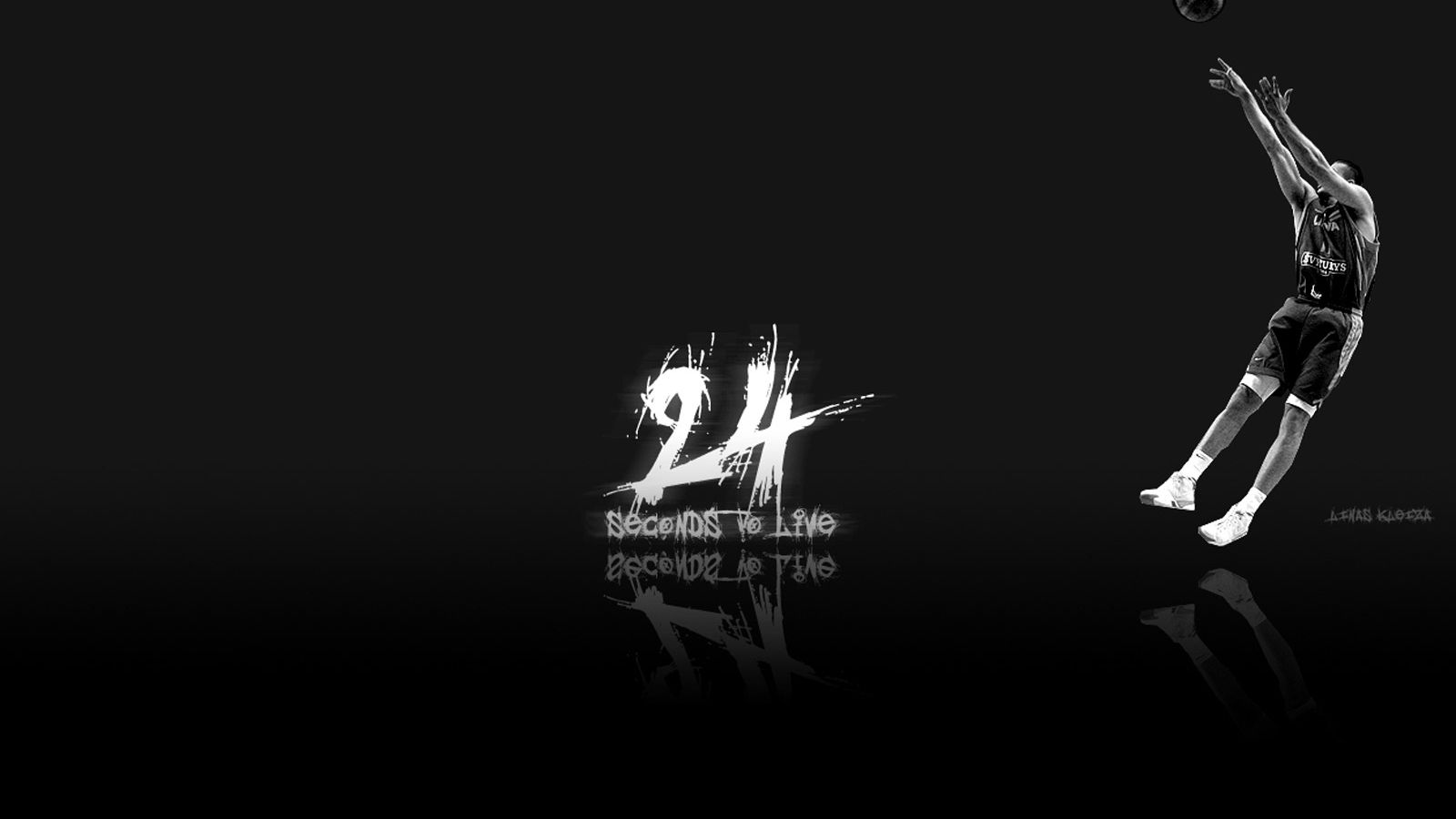 Basketball Black Desktop Wallpapers Wallpaper Cave