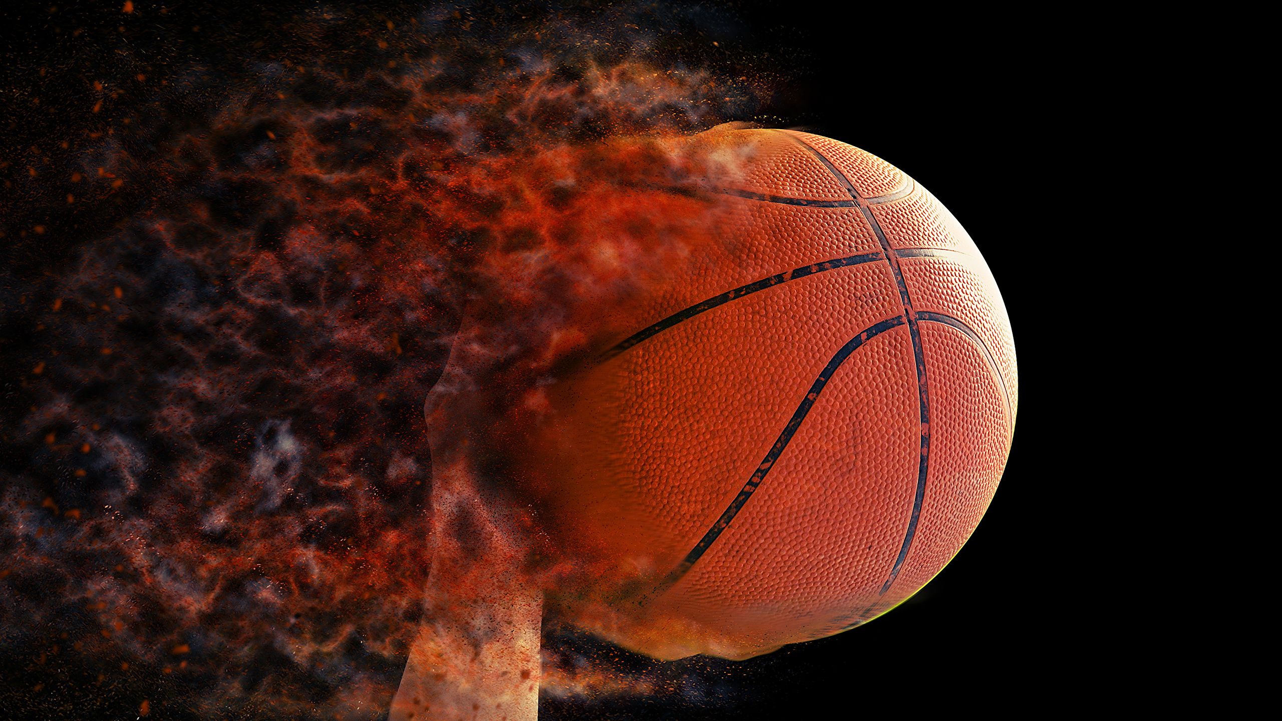 Basketball Black Desktop Wallpapers Wallpaper Cave