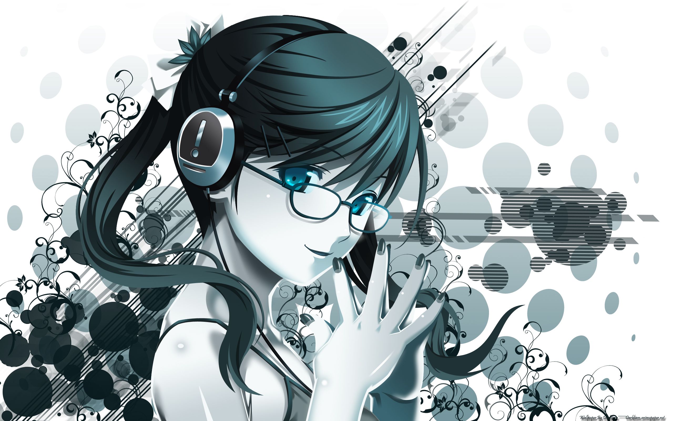 Anime Girl With Glasses Wallpapers Wallpaper Cave