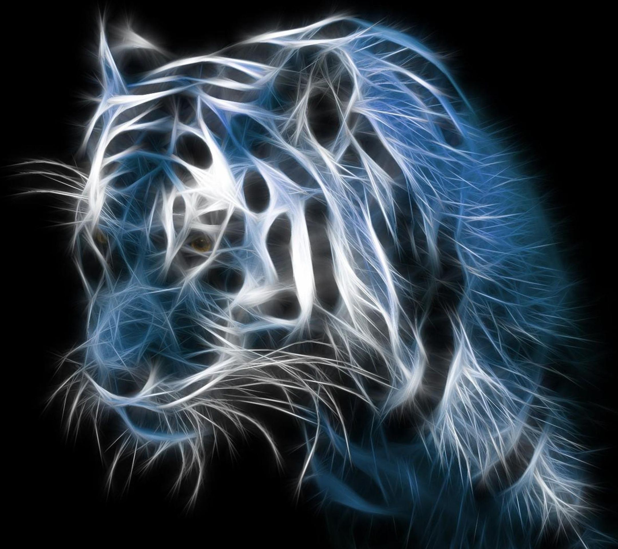 Galaxy Tiger Wallpapers Wallpaper Cave