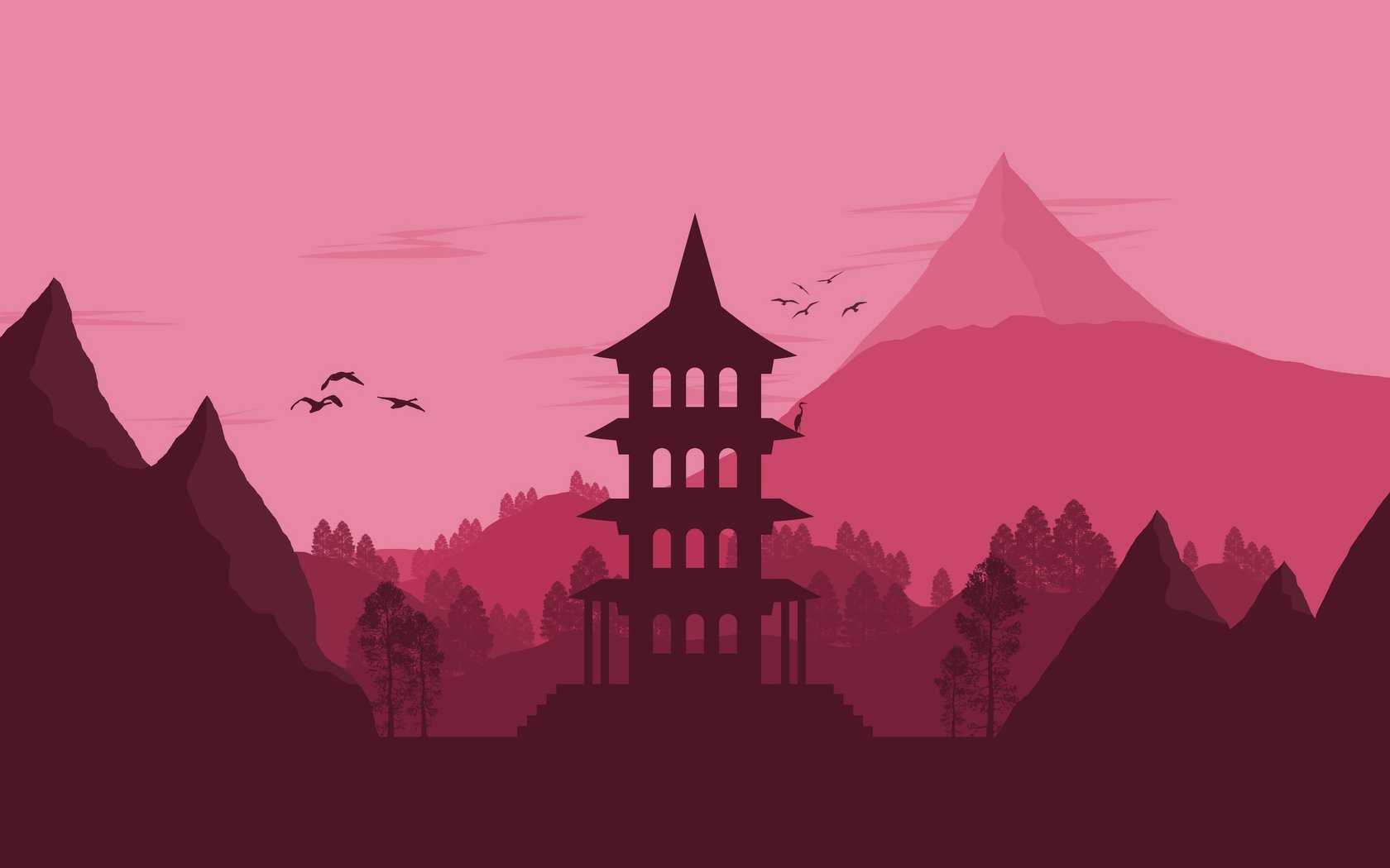 Minimal Vector Art Anime Wallpapers Wallpaper Cave