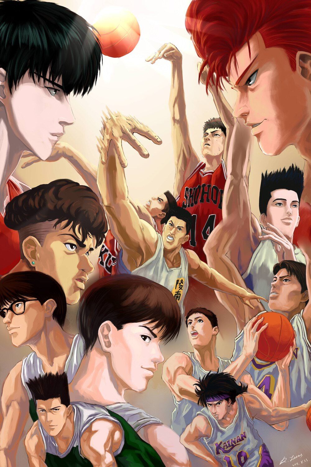 Anime Slam Dunk Wallpapers Wallpaper Cave