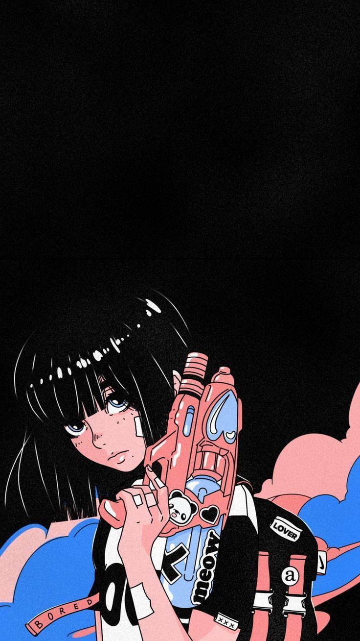 Anime Girls Aesthetic Wallpapers Wallpaper Cave
