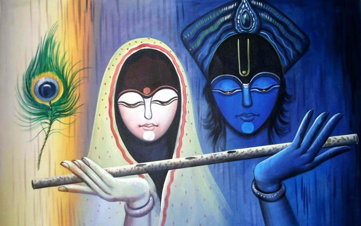 Radha Krishna Super Amoled Wallpapers Wallpaper Cave