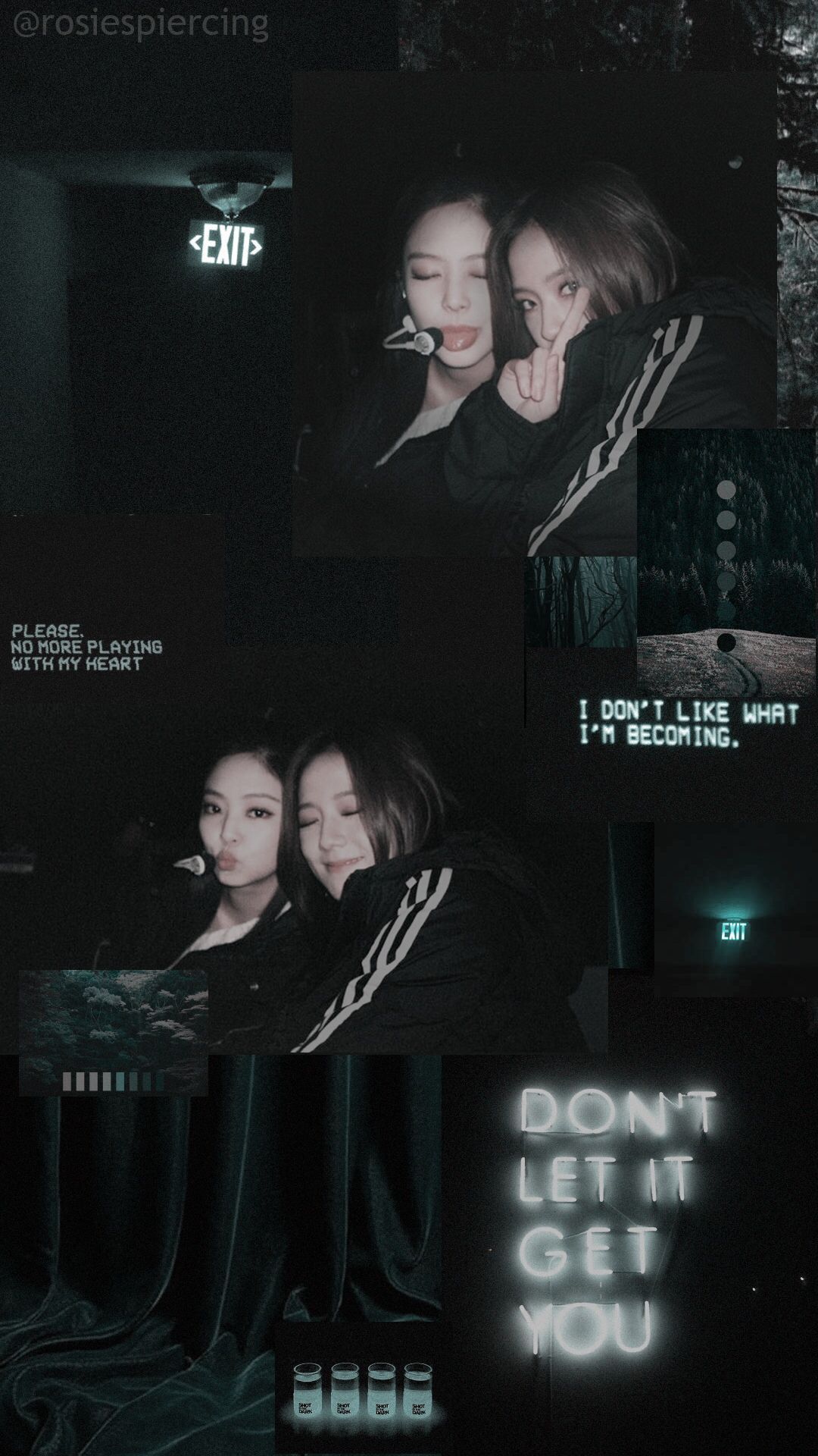 jisoo wallpaper aesthetic black Jisoo pics on twitter in 2021