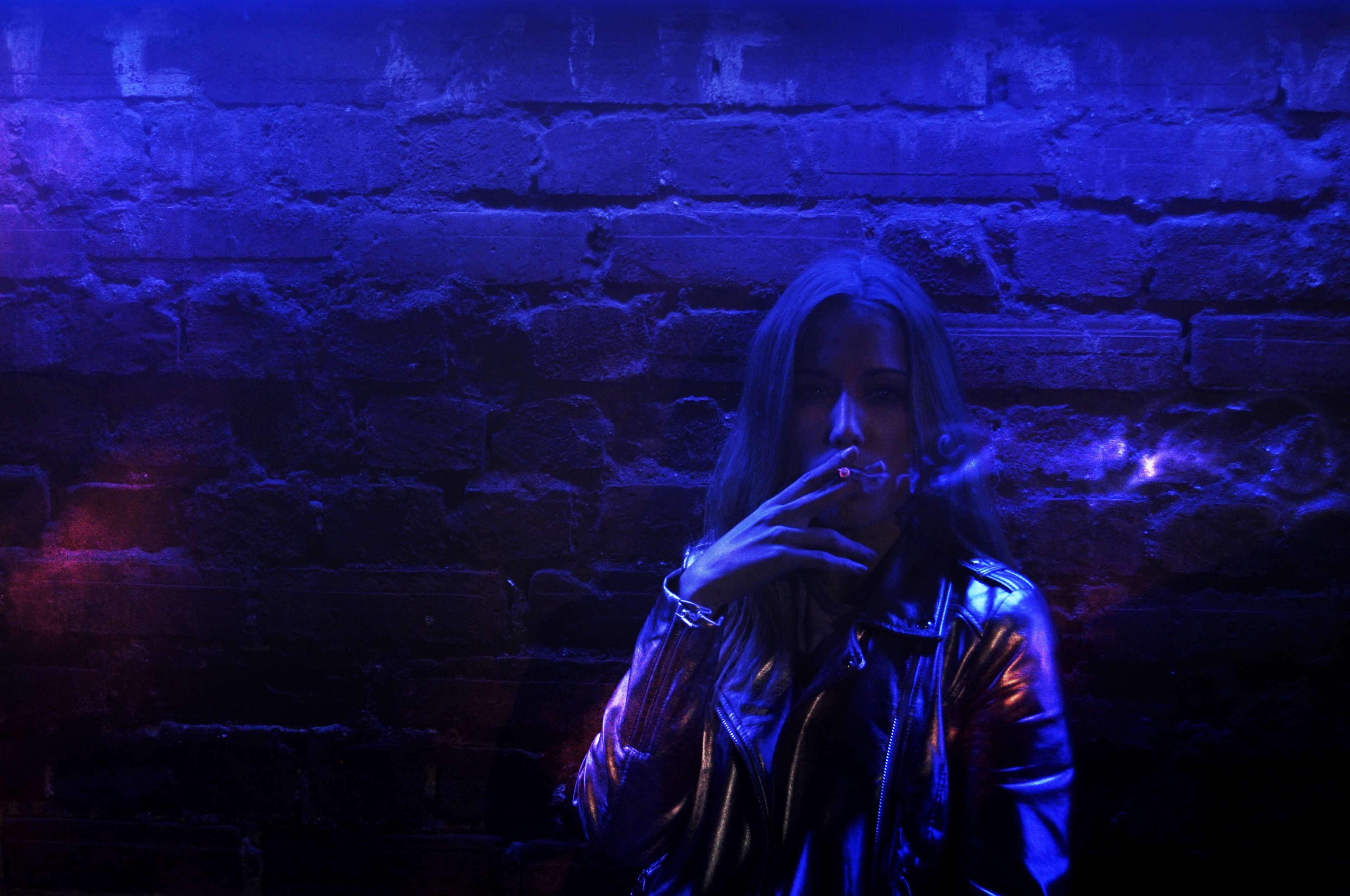 Light Neon Girl Wallpapers Wallpaper Cave