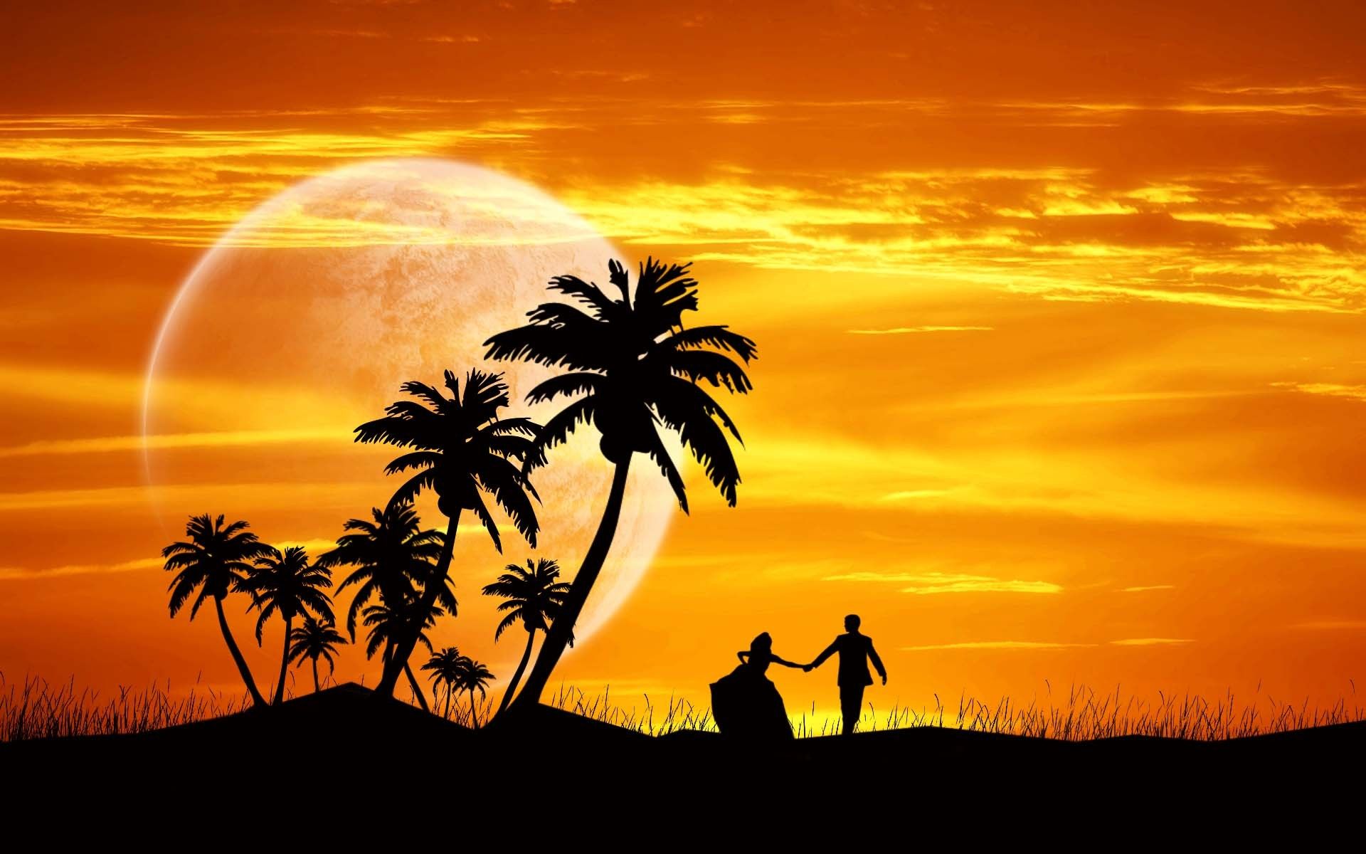 Sunset Dance Wallpapers Wallpaper Cave
