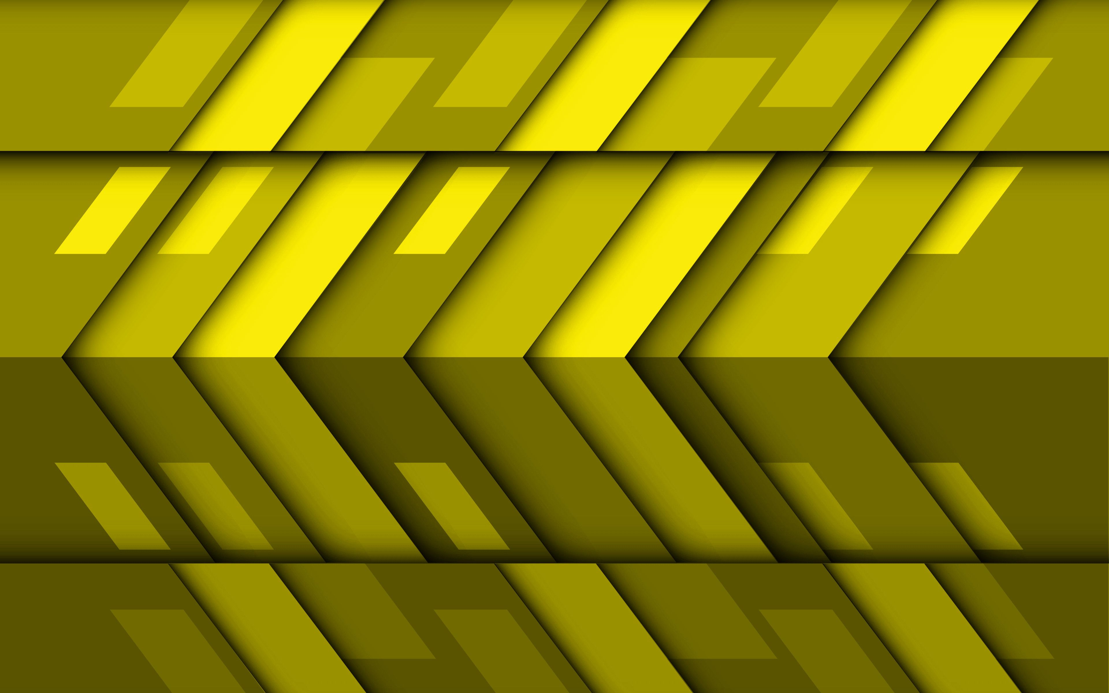 Yellow Desktop Wallpaper 4k