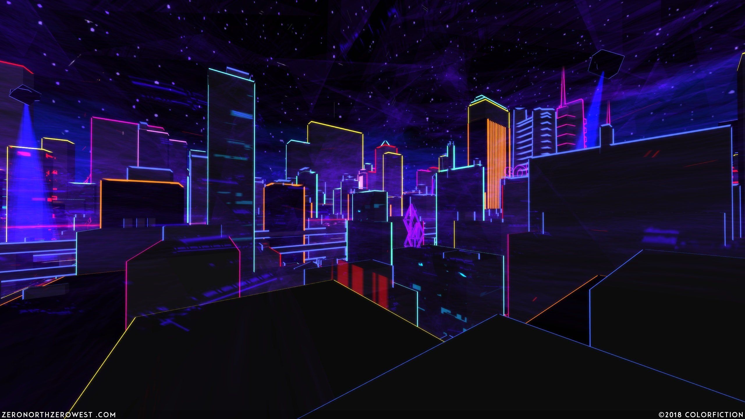 HD Aesthetic Neon City Wallpapers Wallpaper Cave