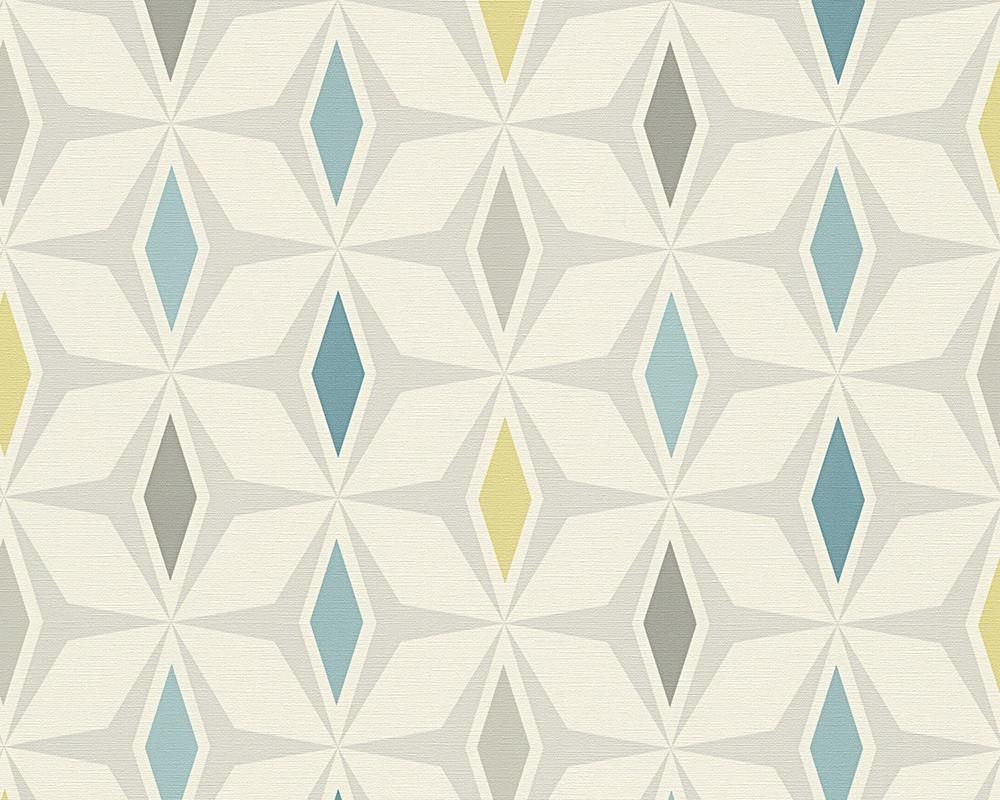 Blue And White Geometric Wallpapers Wallpaper Cave