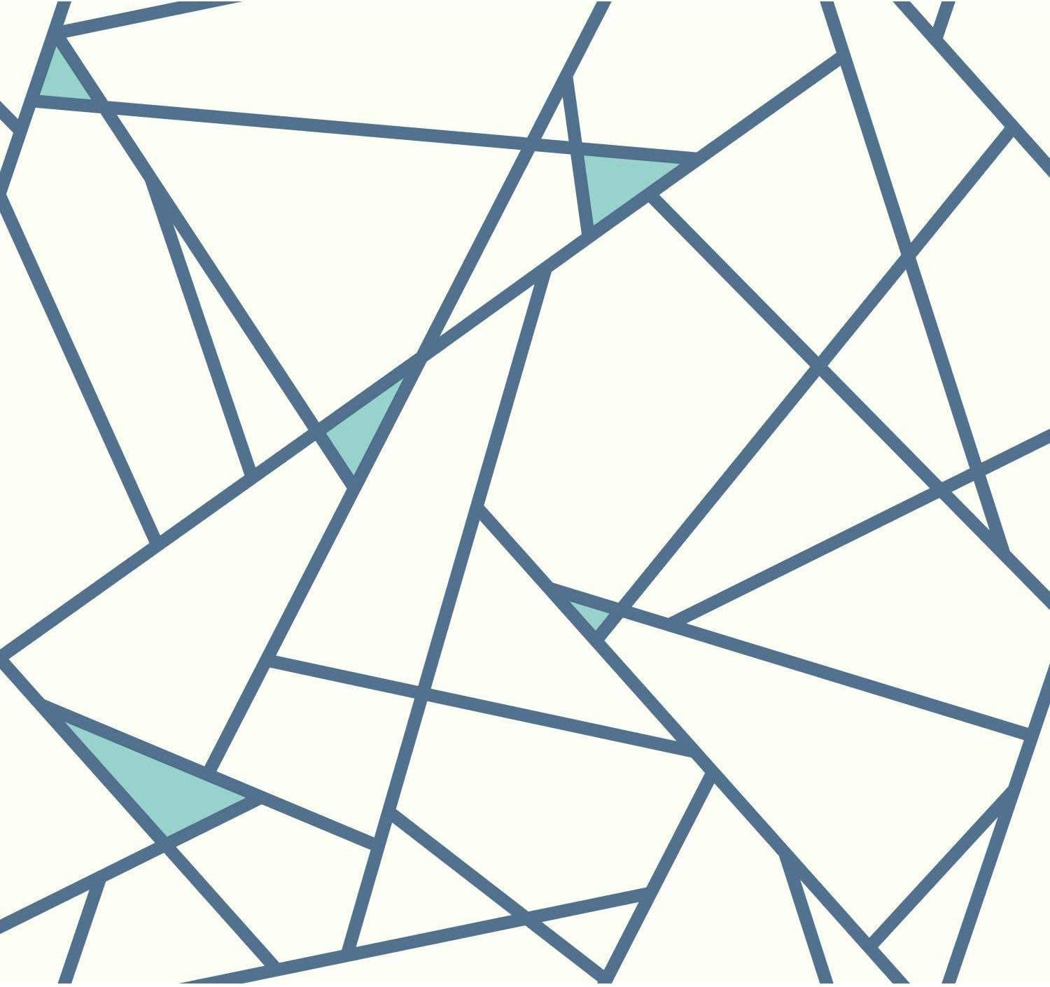 Blue And White Geometric Wallpapers Wallpaper Cave