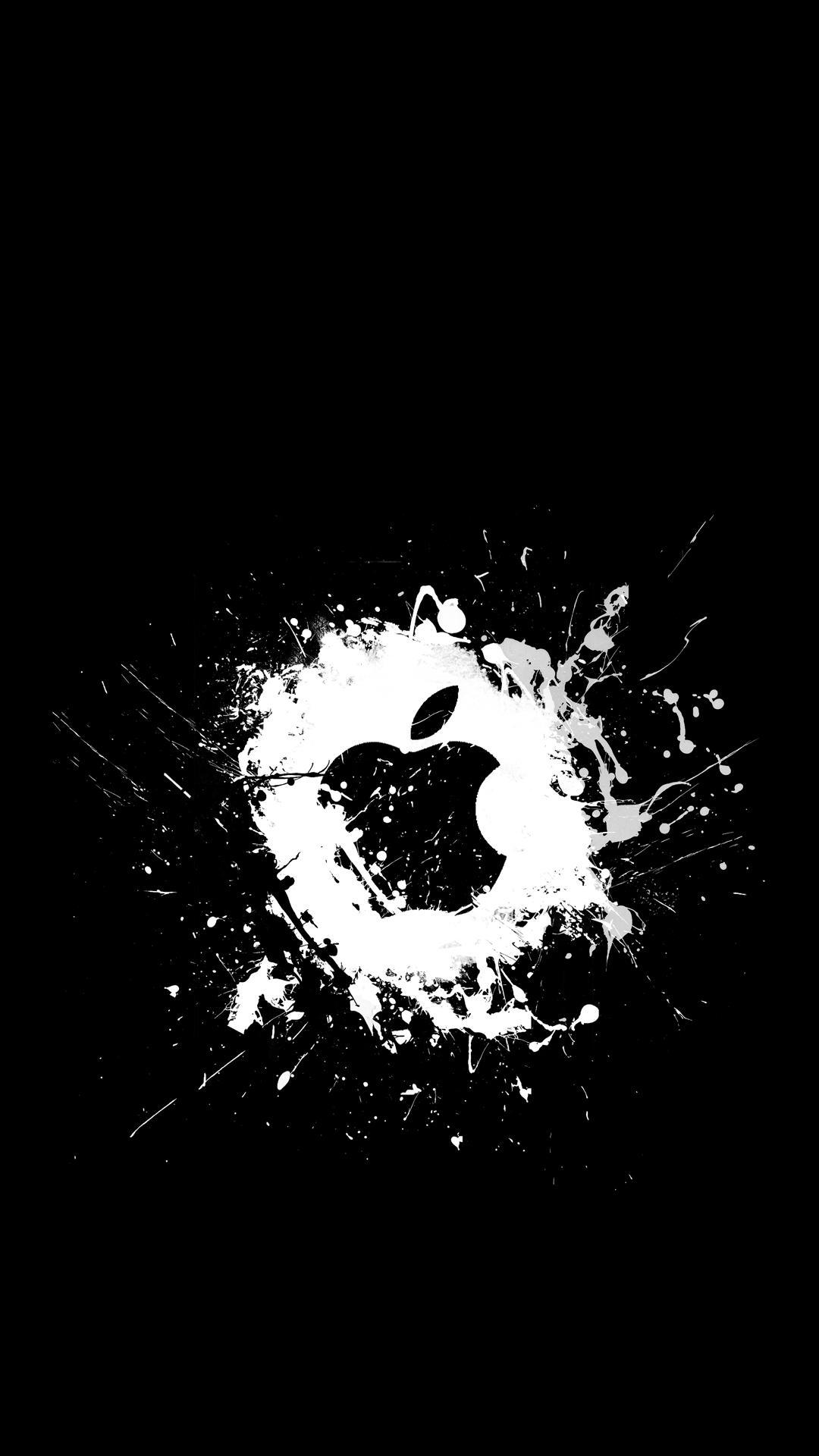 iPhone Apple Black Wallpapers Wallpaper Cave