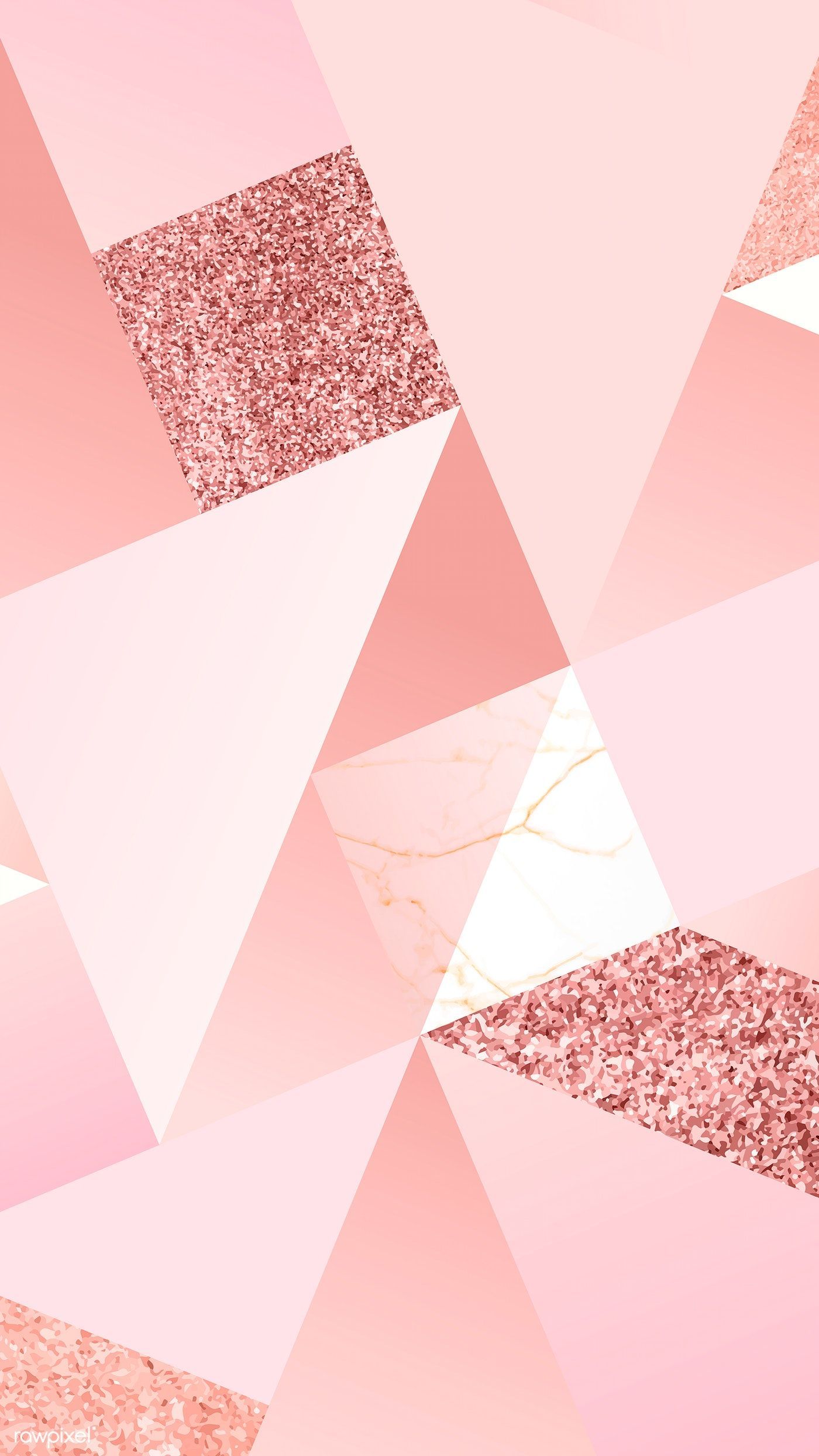 Pink Geometric Wallpapers Wallpaper Cave