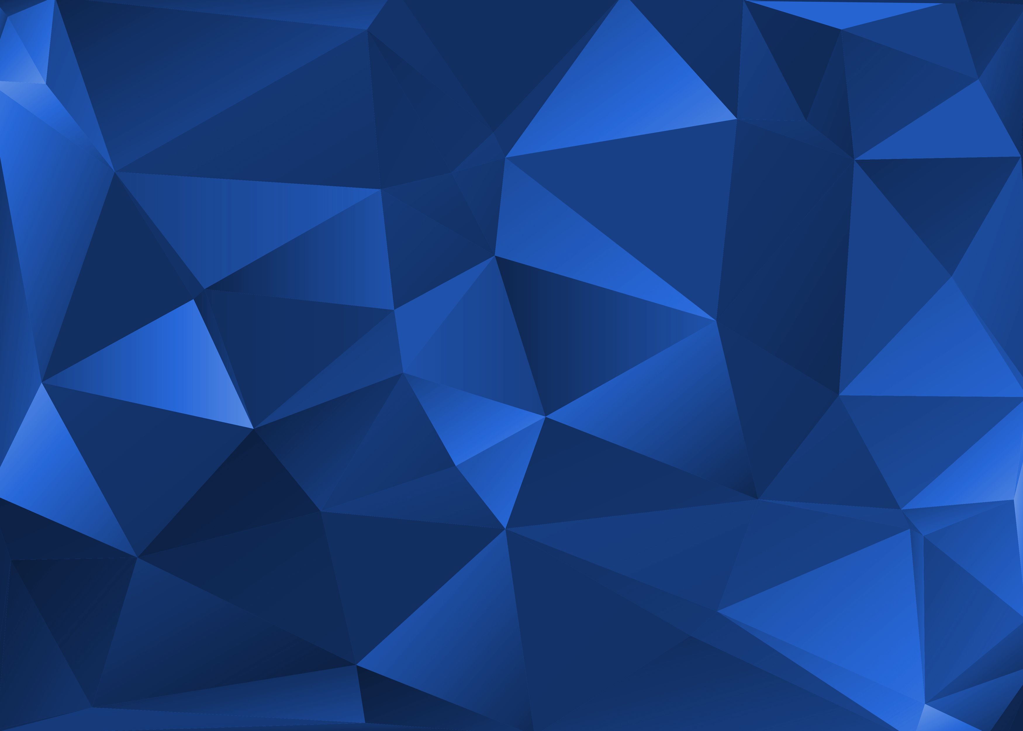 Blue Geometric Wallpapers Wallpaper Cave