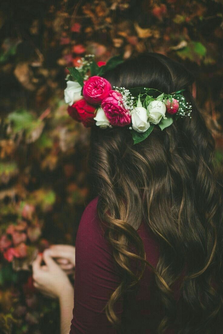 Flower Crown Beauty Wallpapers Wallpaper Cave