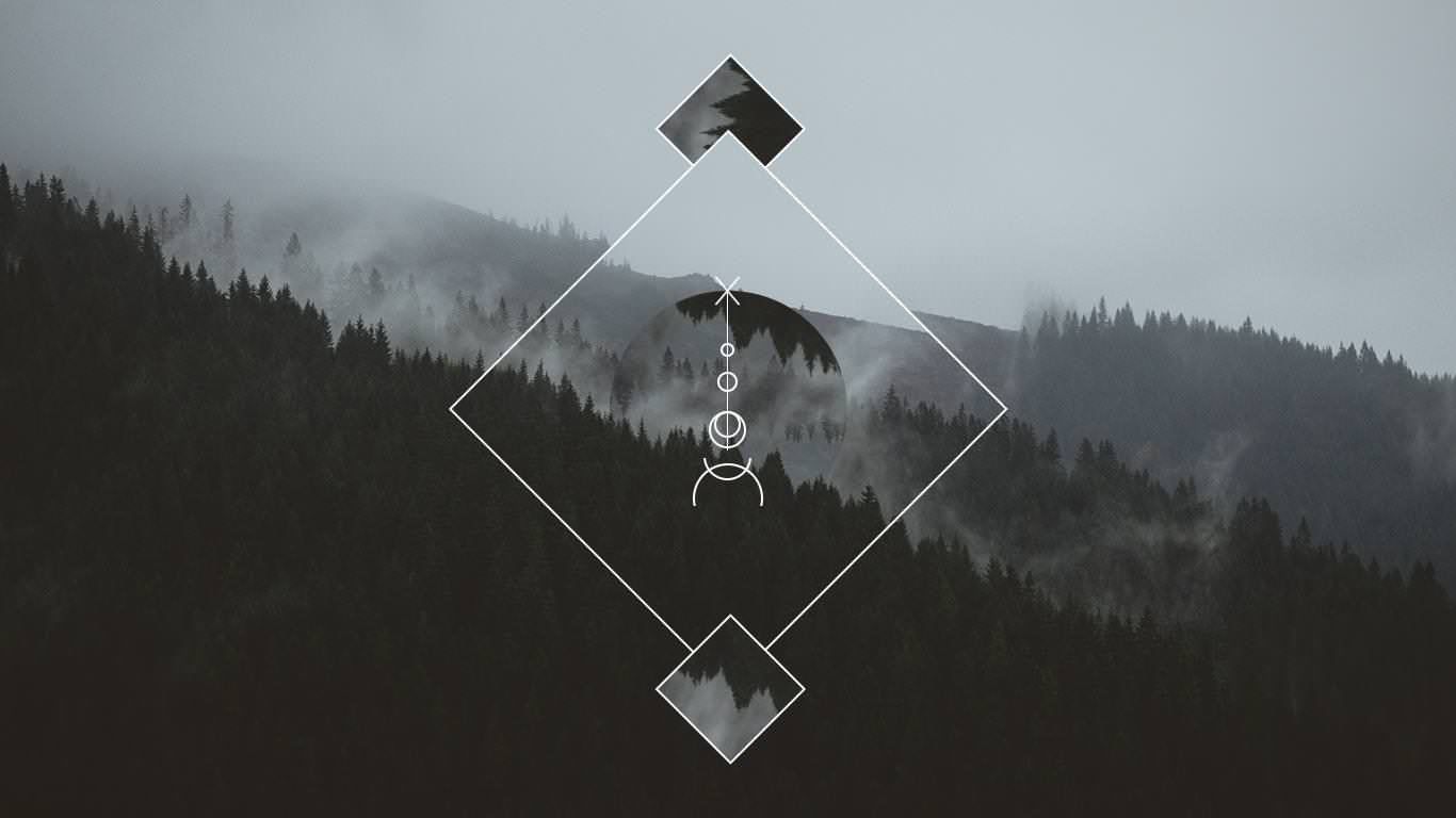 Geometric Landscape Wallpapers Wallpaper Cave