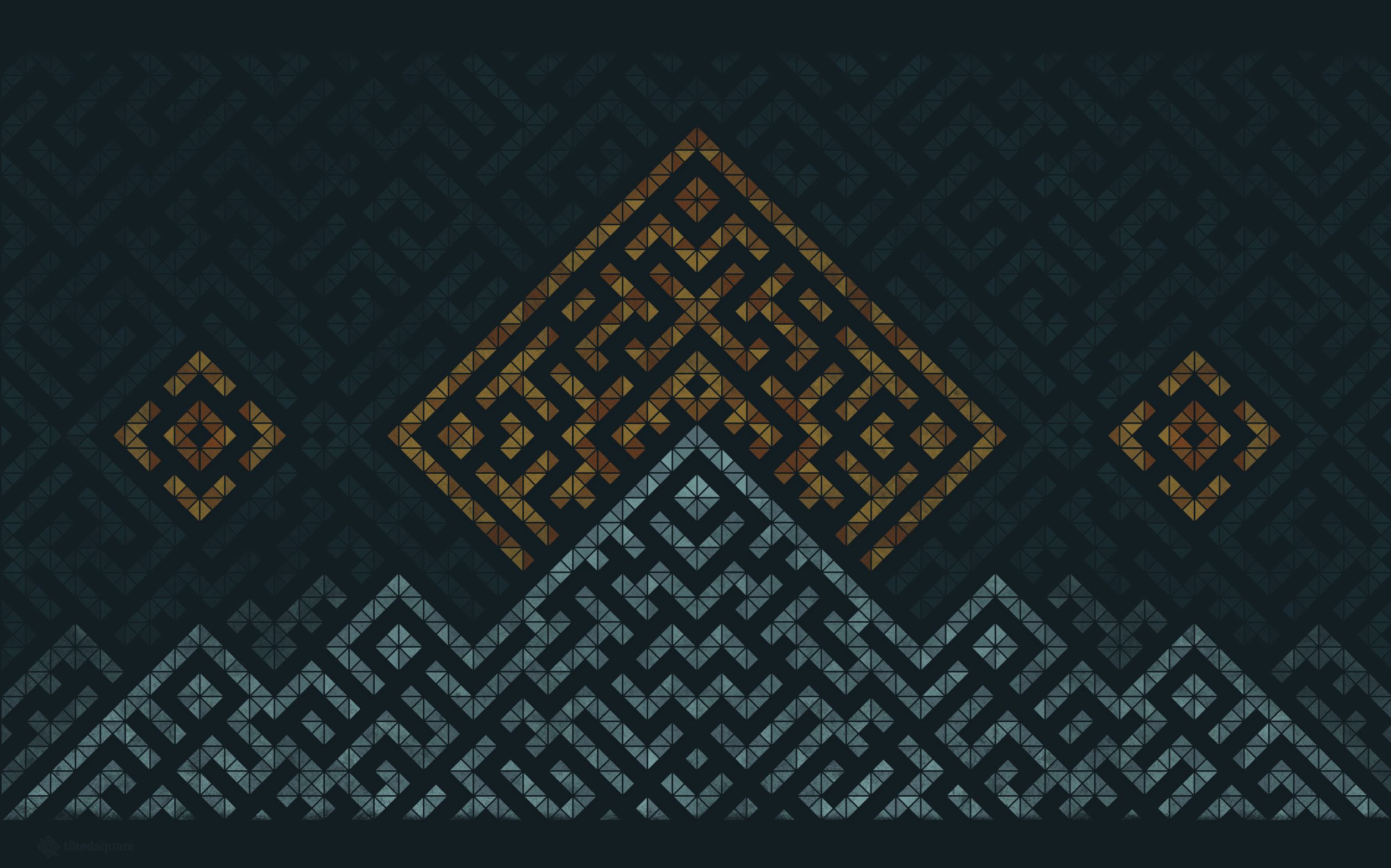 Geometric Landscape Wallpapers Wallpaper Cave