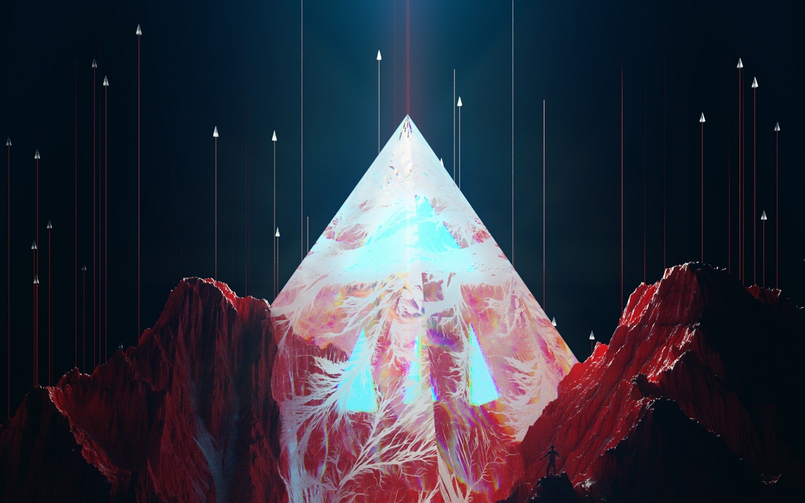 Geometric Landscape Wallpapers Wallpaper Cave