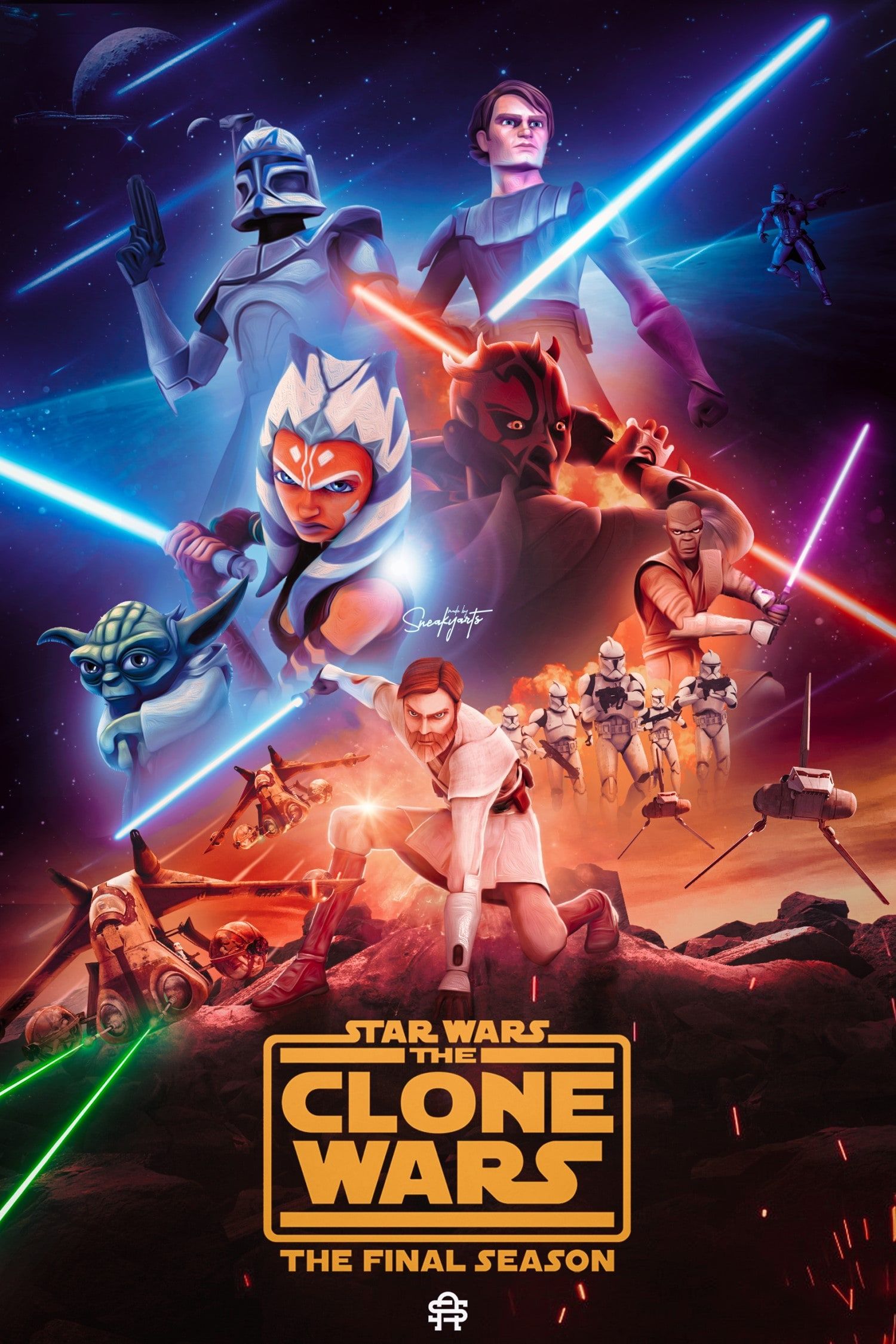 Star Wars The Clone Wars Season 7 Wallpapers Wallpaper Cave
