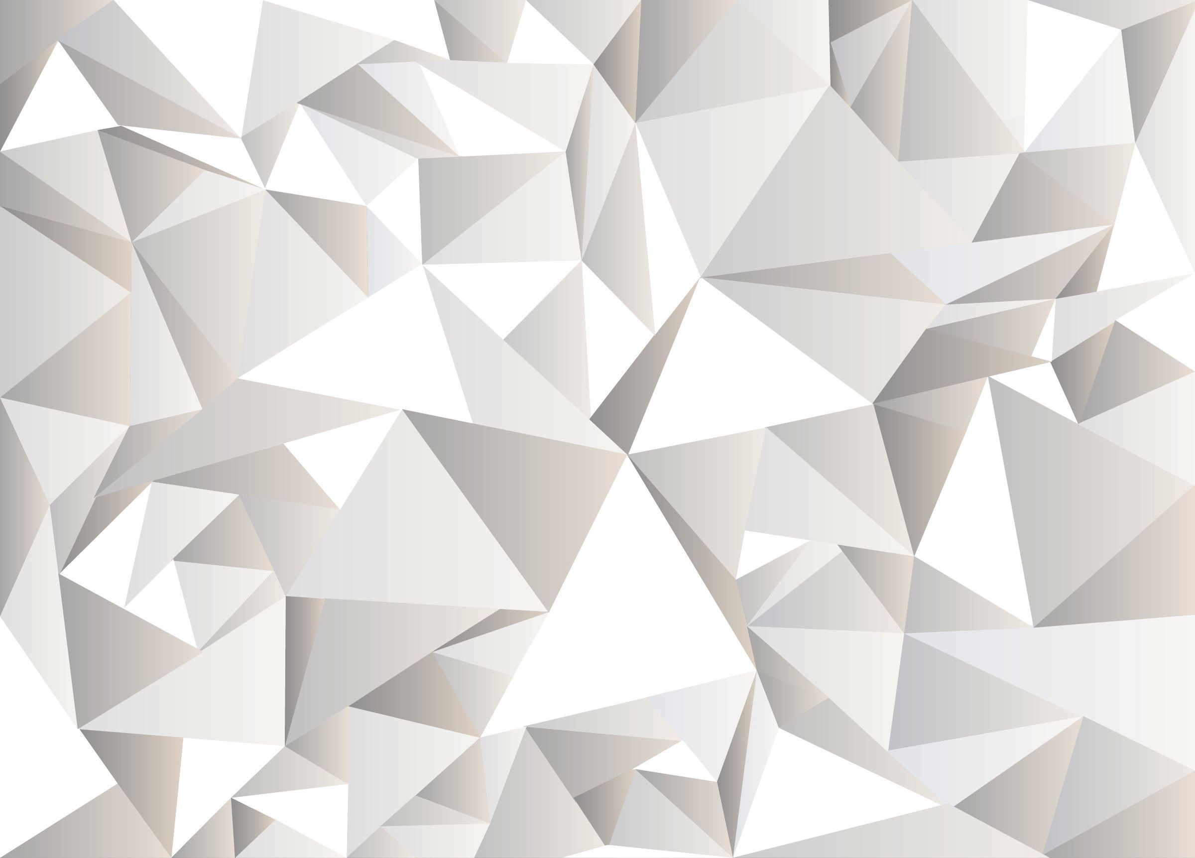 White Geometric Wallpaper