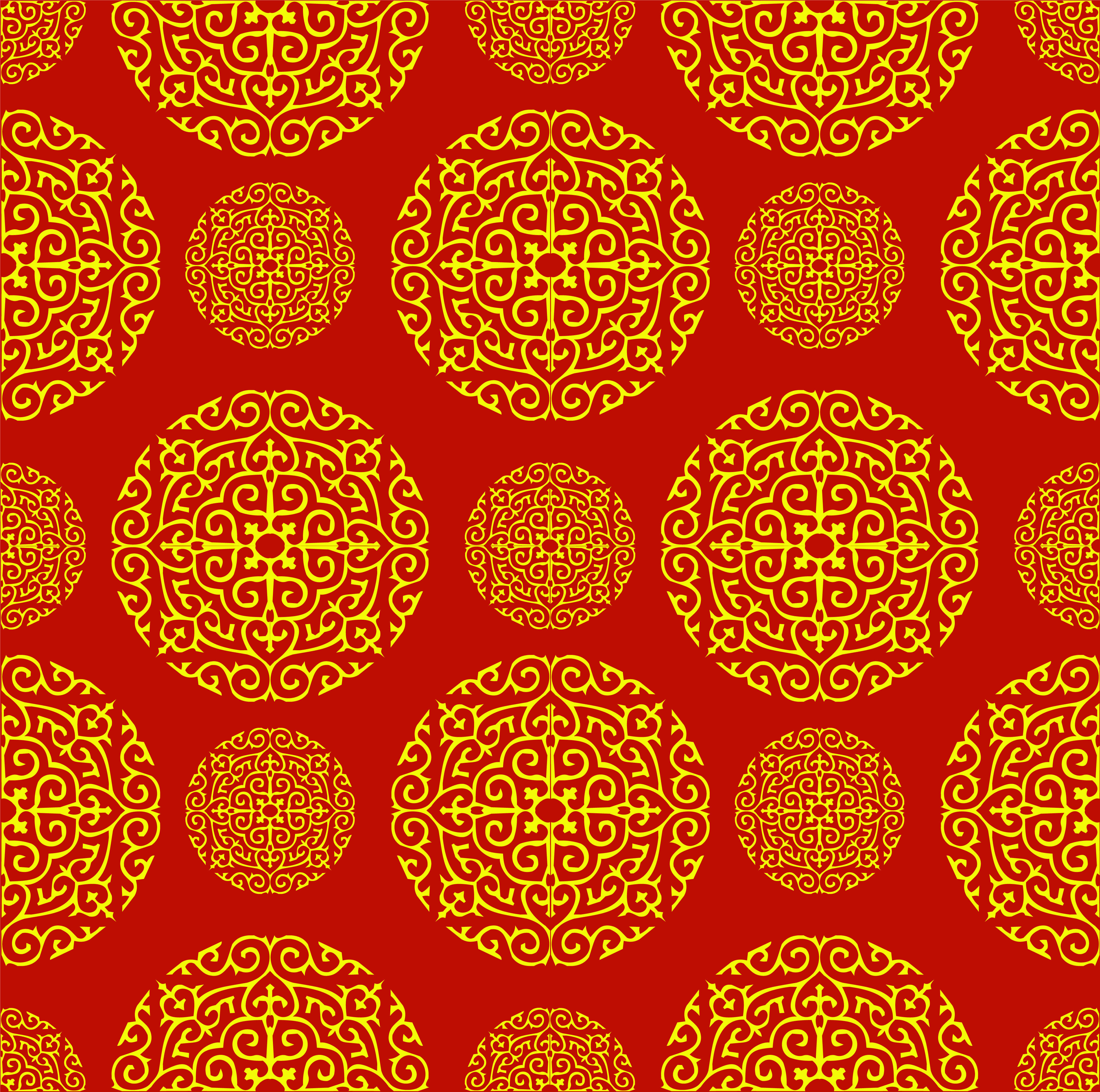 Red And Gold Geometric Wallpapers Wallpaper Cave