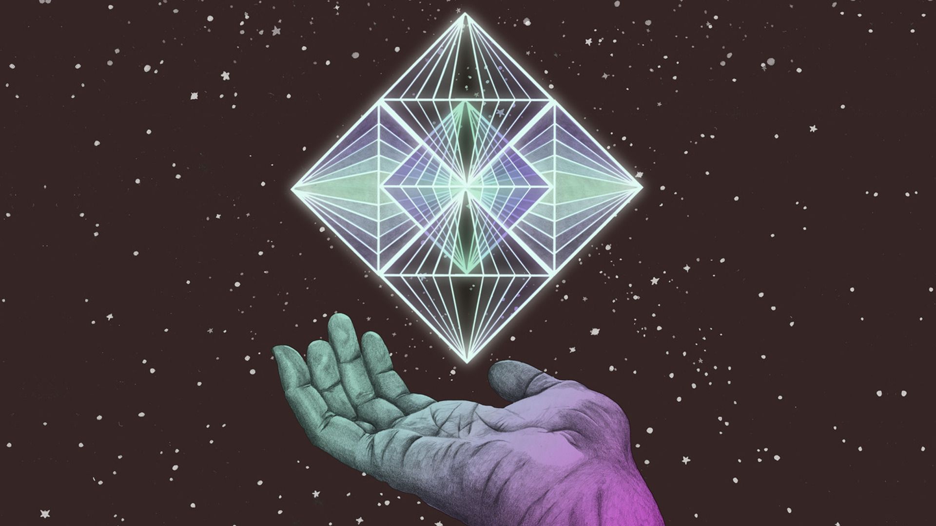 Geometric Space Wallpapers Wallpaper Cave