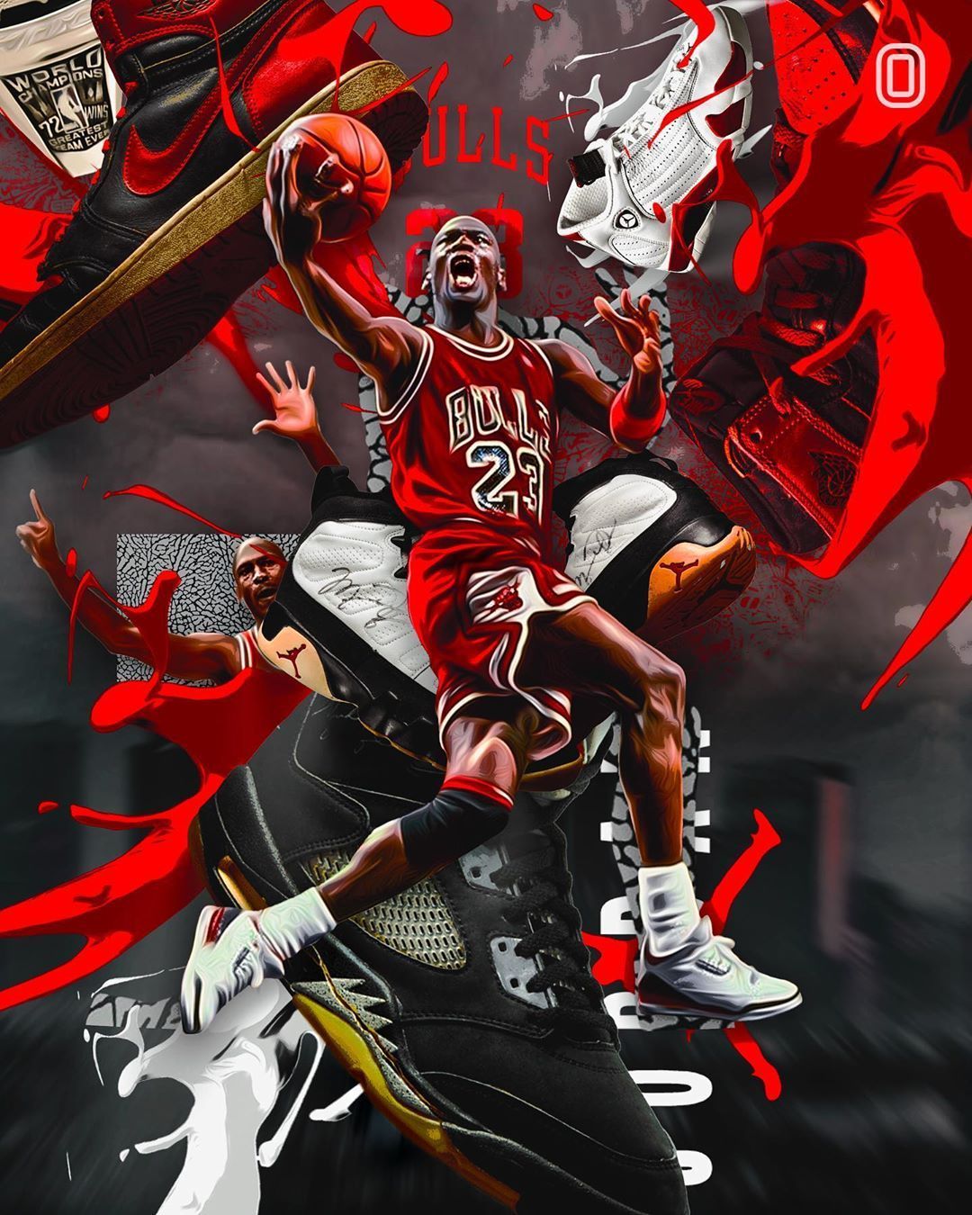 Michael Jordan Edits Wallpapers Wallpaper Cave