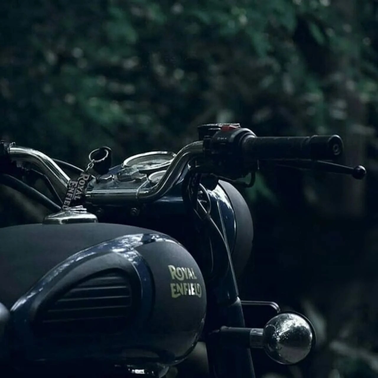 Black Royal Enfield Wallpapers Wallpaper Cave