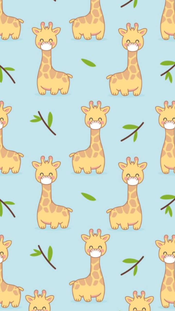 Cute Giraffe Wallpapers Wallpaper Cave