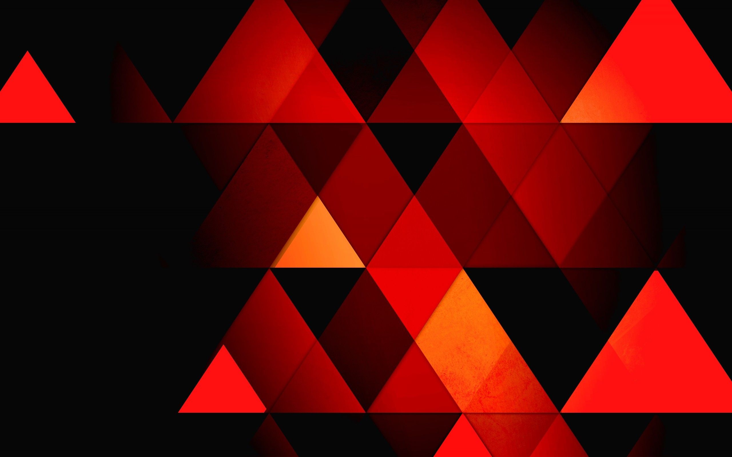 Red Geometric Wallpapers Wallpaper Cave