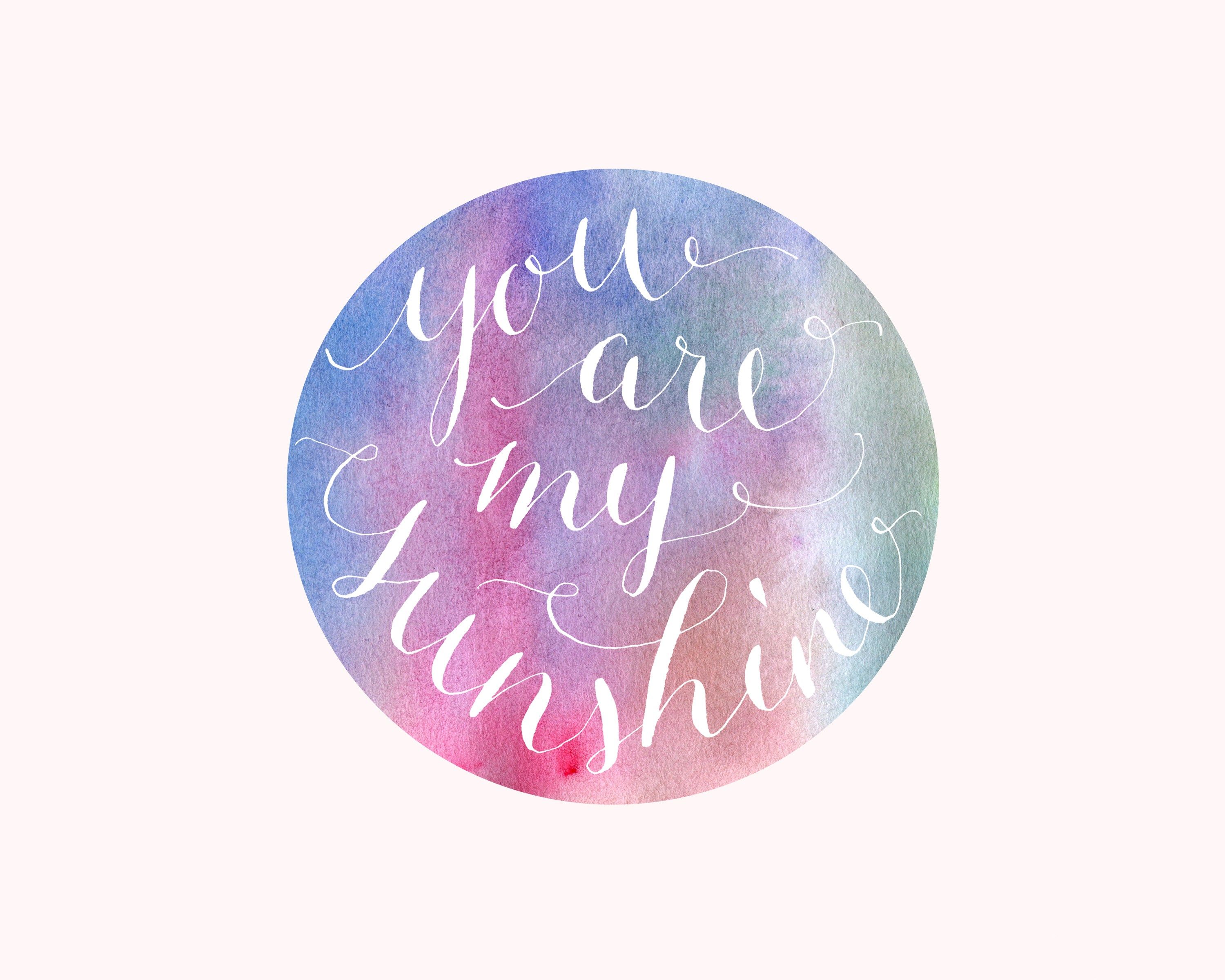 Watercolor Quote Wallpapers Wallpaper Cave