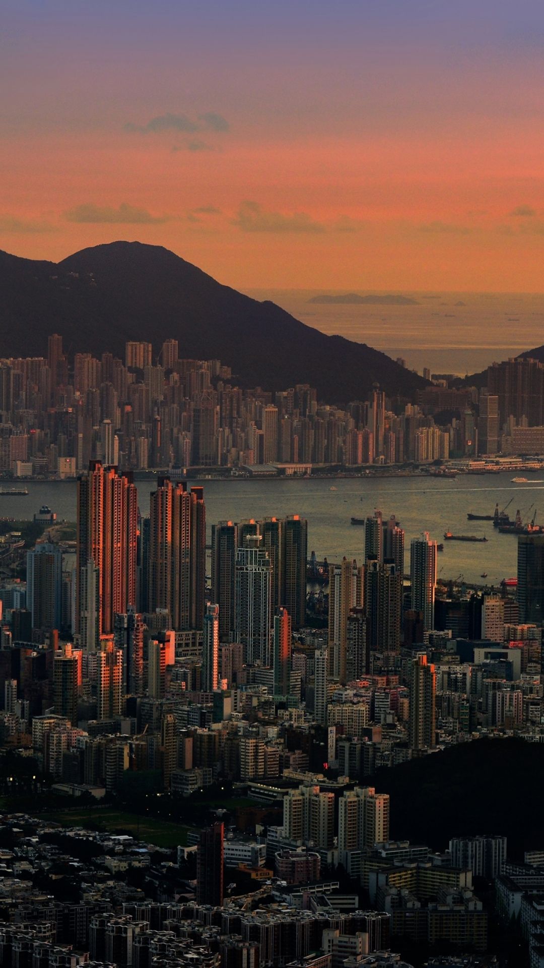 Hong Kong City Sunset 4K Wallpapers Wallpaper Cave